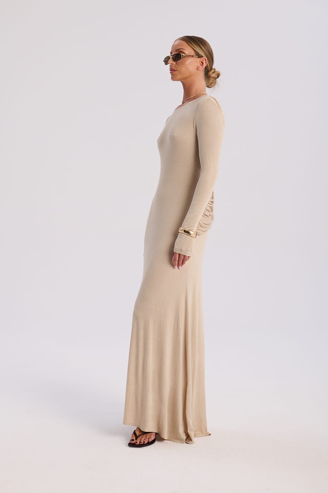 Beige Dress Bella image 2