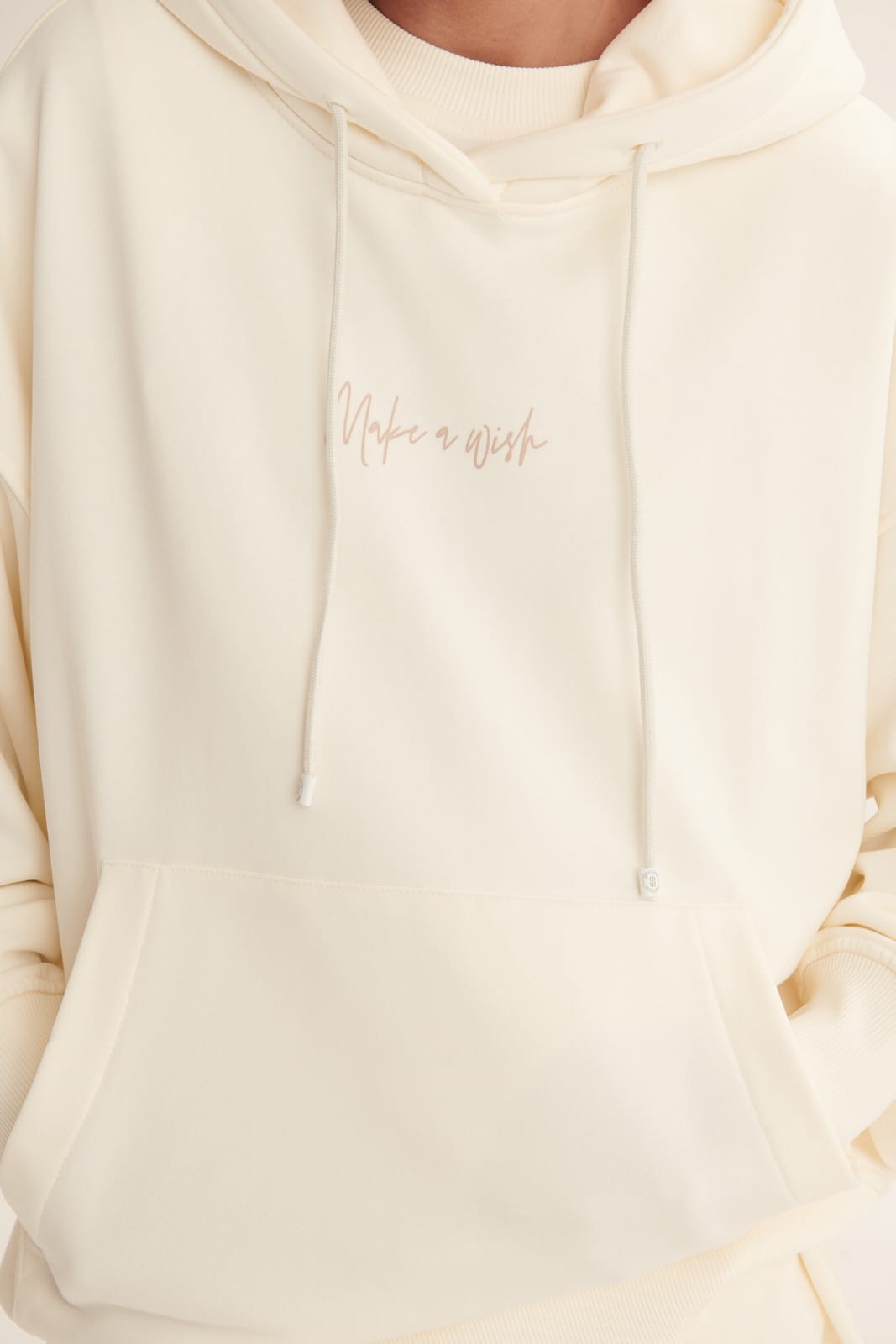 Cream Noe logo sweatshirt image 6