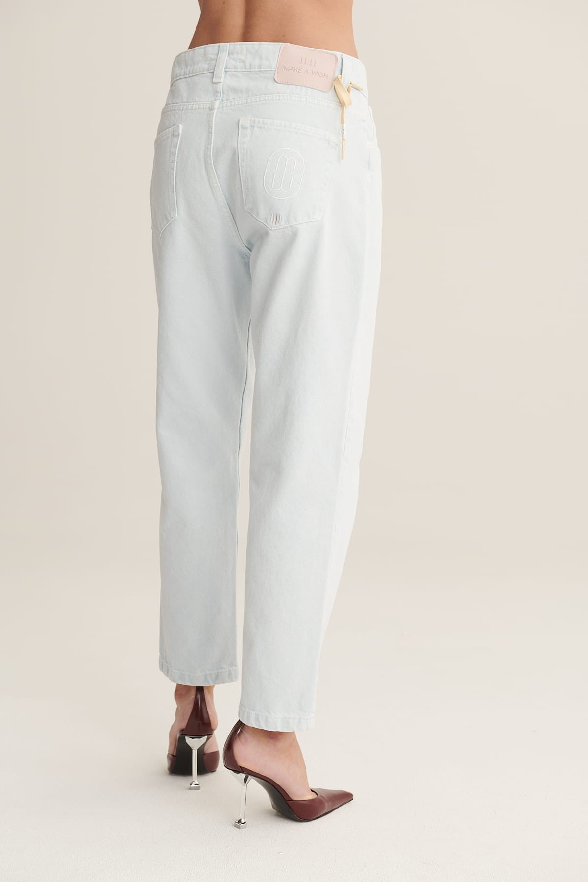 Pale blue Jeans Mom Fit image 5