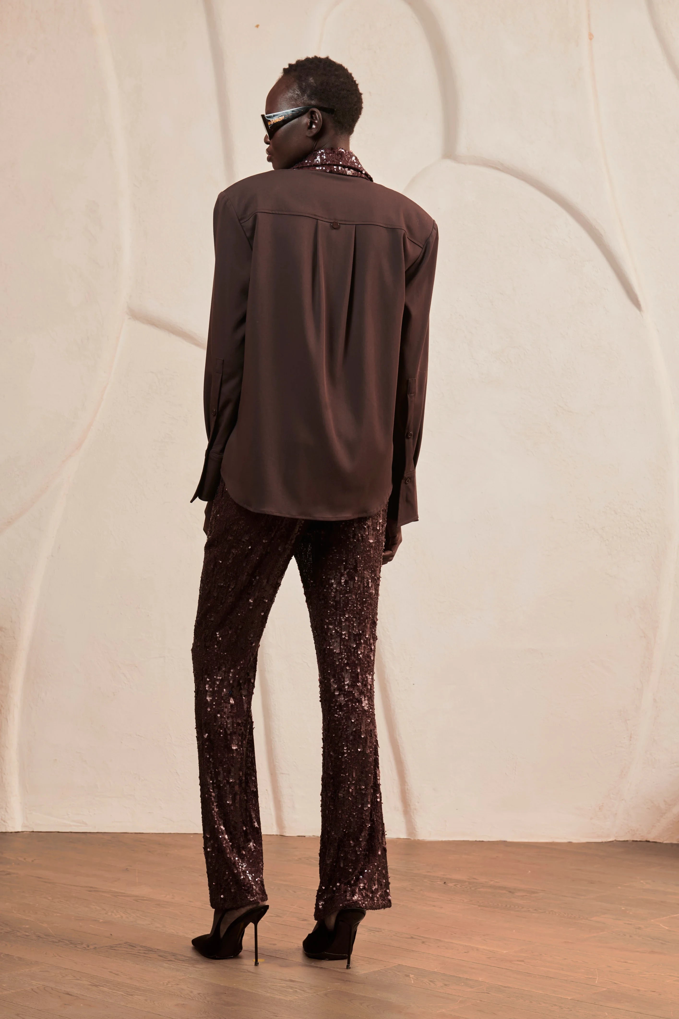 Brown Sparkle shirt image 3