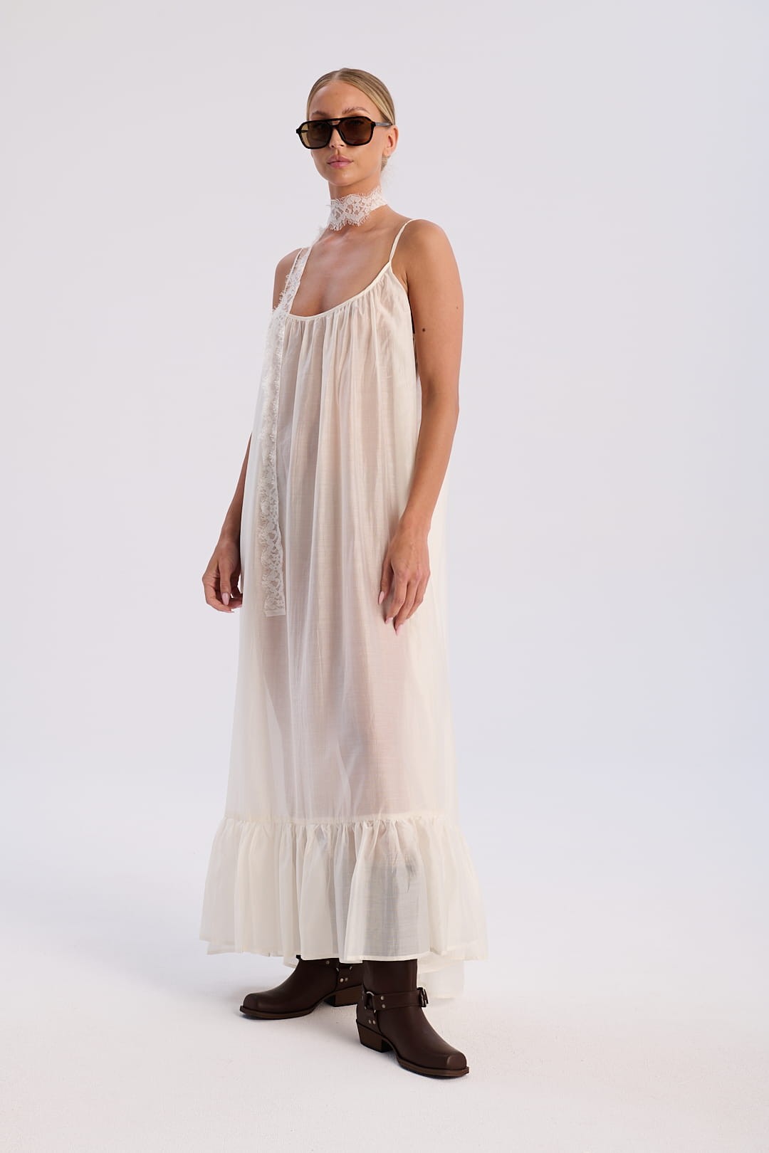 Cream Dress Aire image 1