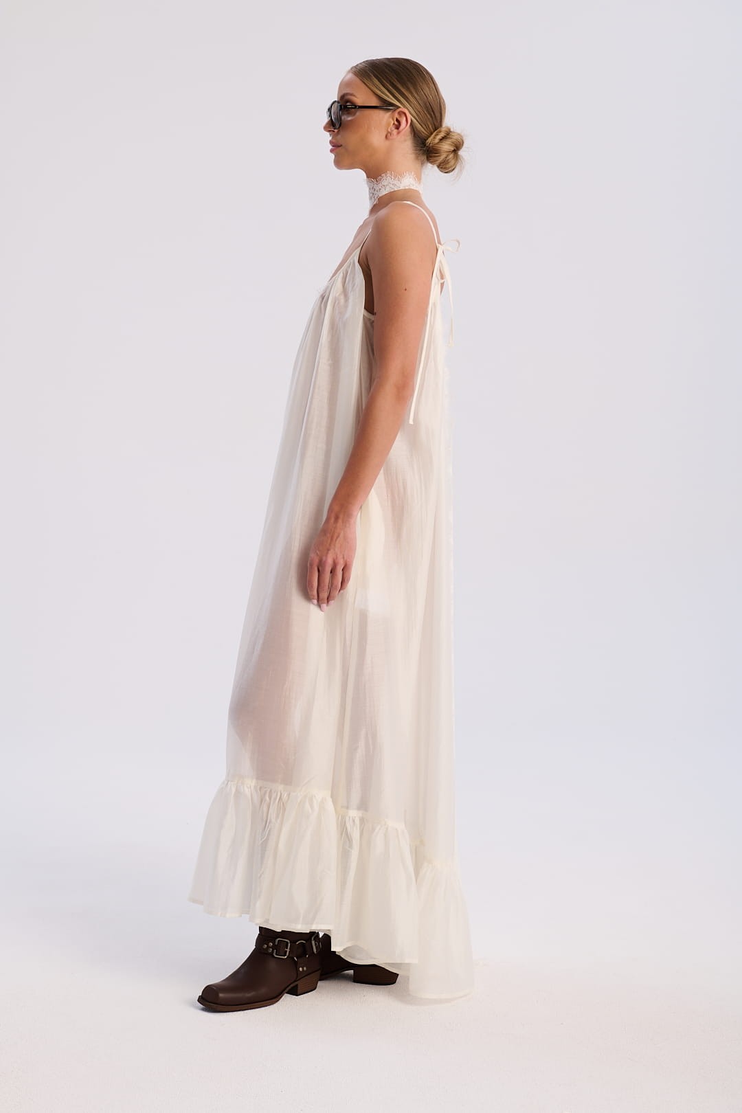 Cream Dress Aire image 3
