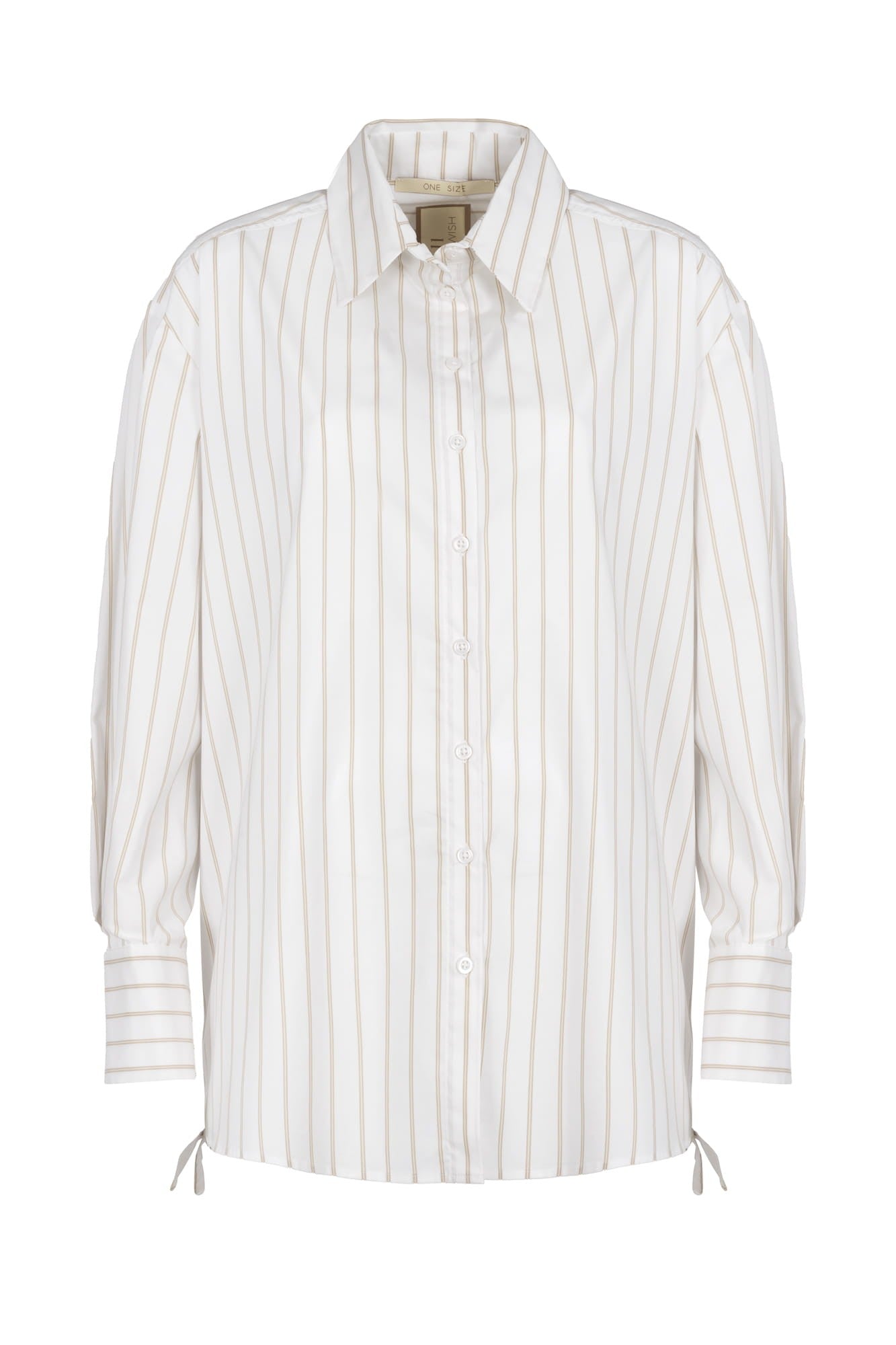 Cream with beige Giulia shirt image 1