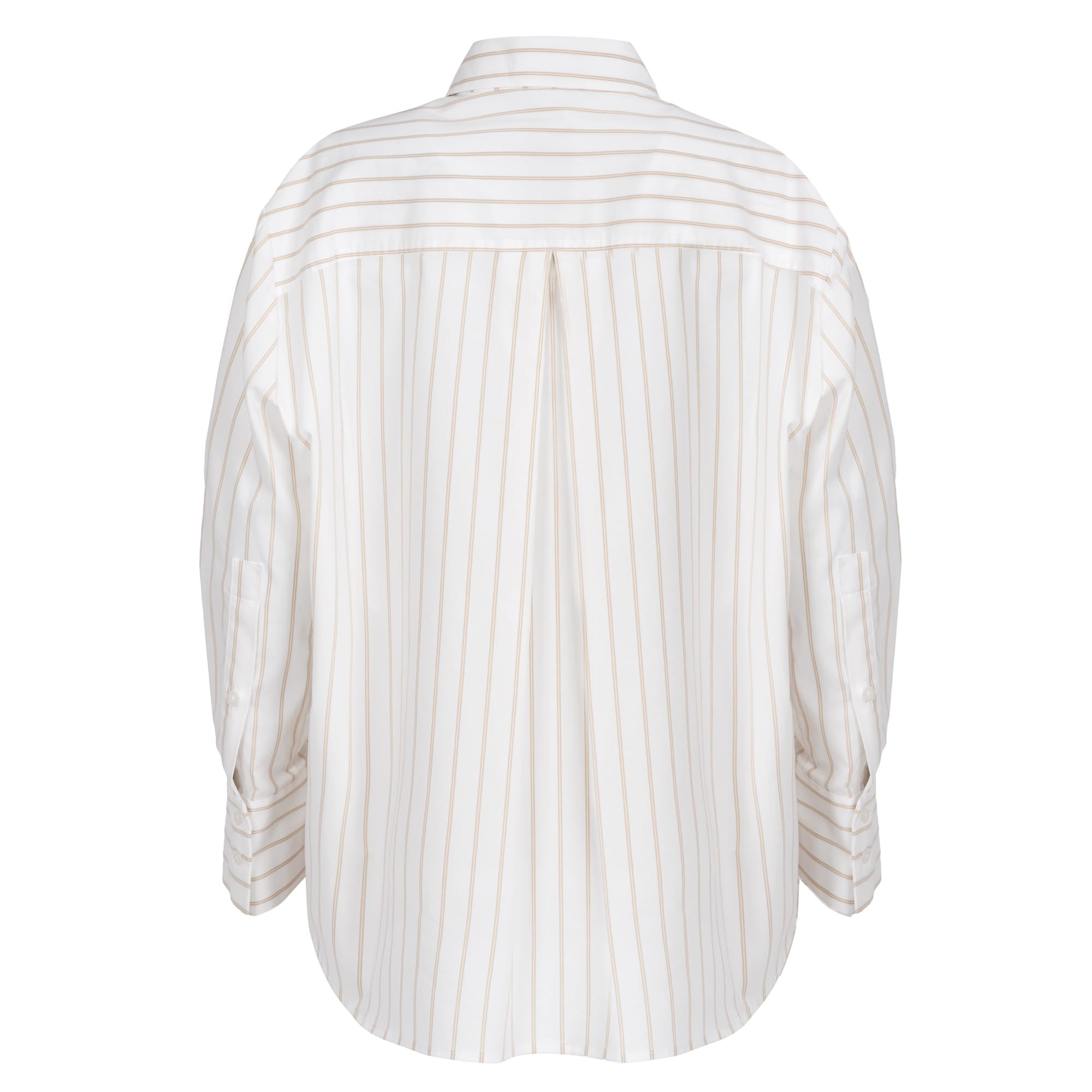Cream with beige Giulia shirt image 4