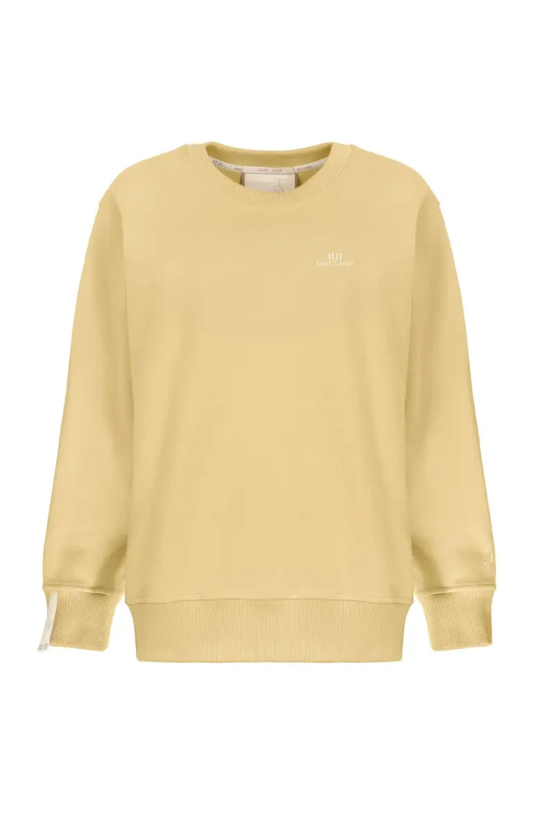 Banana yellow Delicat sweatshirt image 1