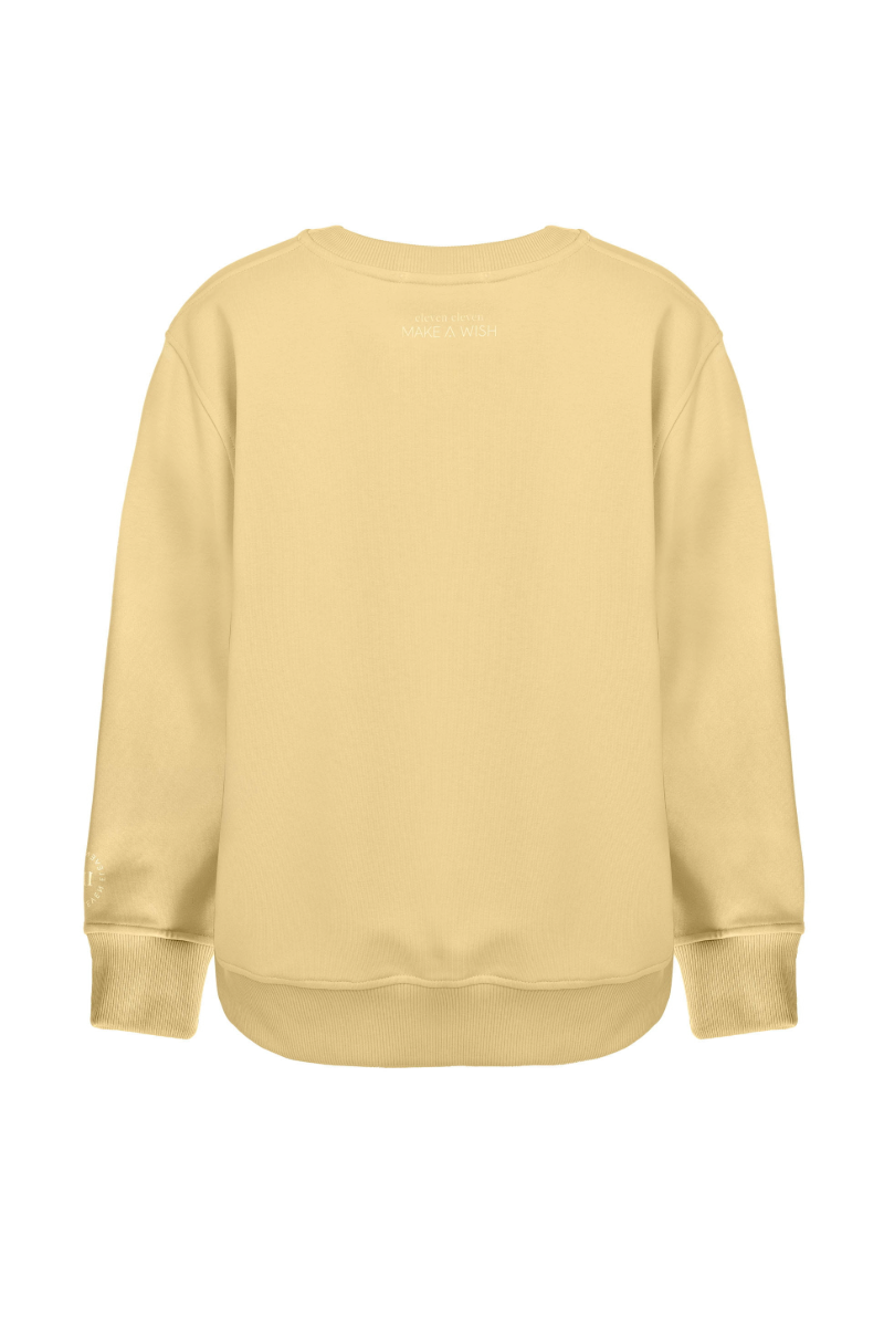 Banana yellow Delicat sweatshirt image 2