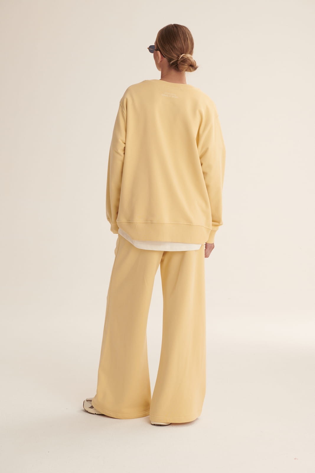Banana yellow Delicat sweatshirt image 4