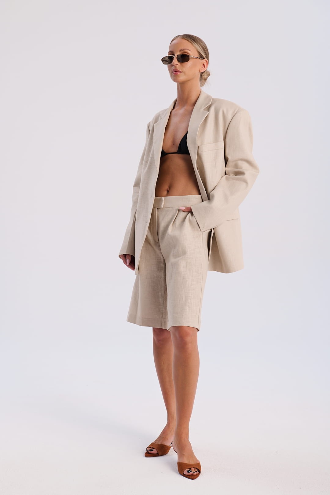 Beige Bermuda Sansa image 3