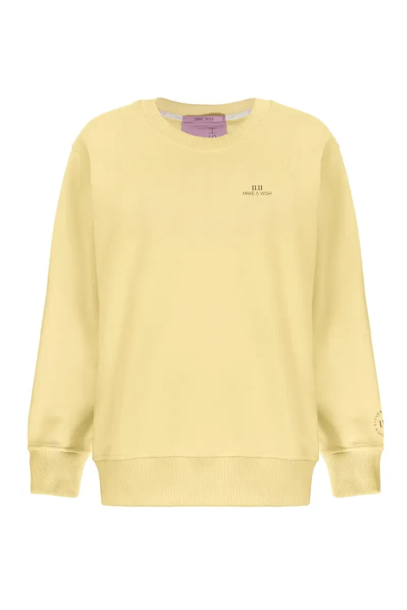Pastel yellow Delicat sweatshirt image 1