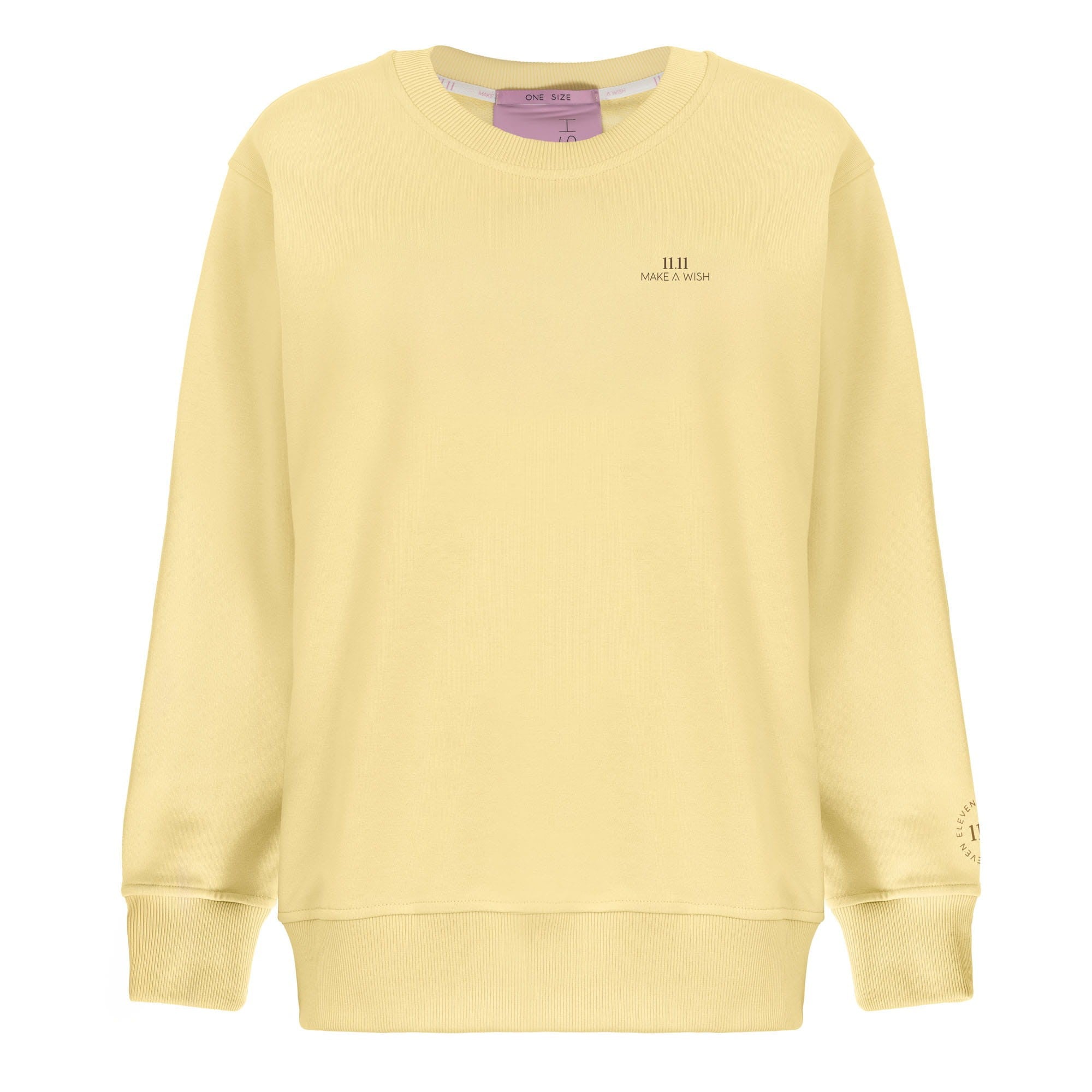 Pastel yellow Delicat sweatshirt image 2