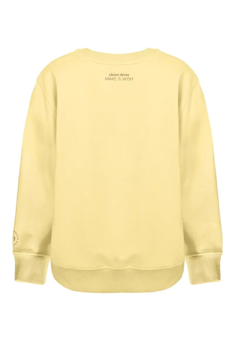 Pastel yellow Delicat sweatshirt image 3