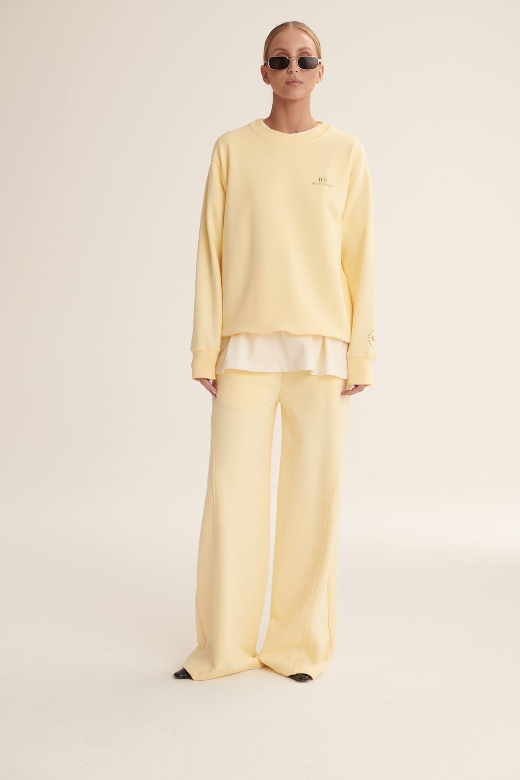 Pastel yellow Delicat sweatshirt image 5