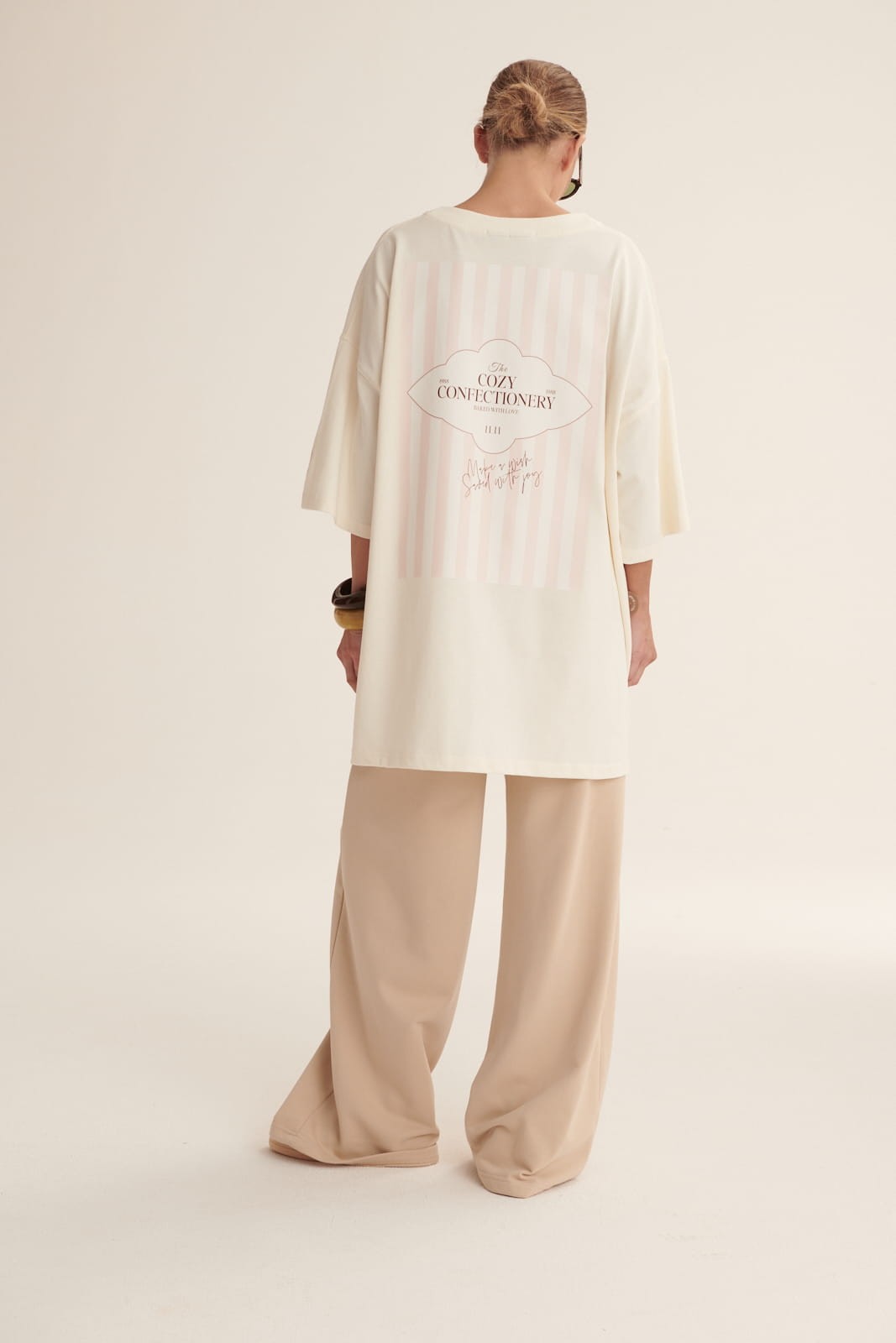 Pink Oversize T shirt Cozy image 1