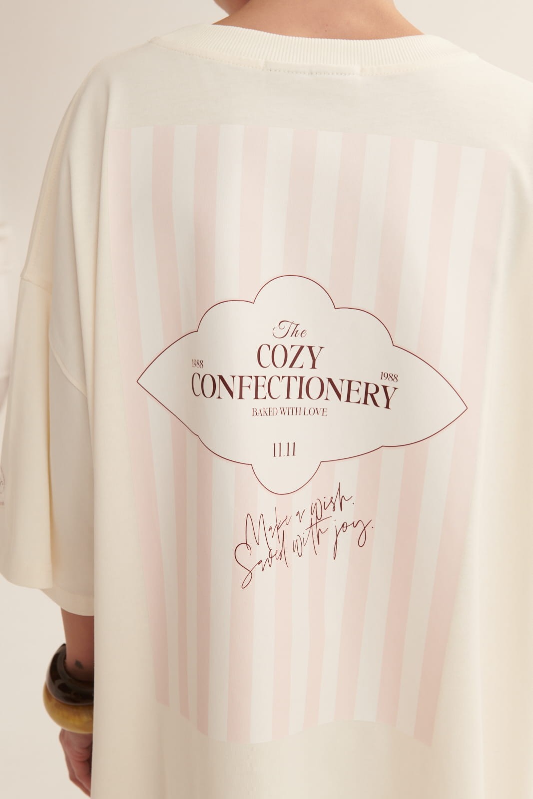 Pink Oversize T shirt Cozy image 2