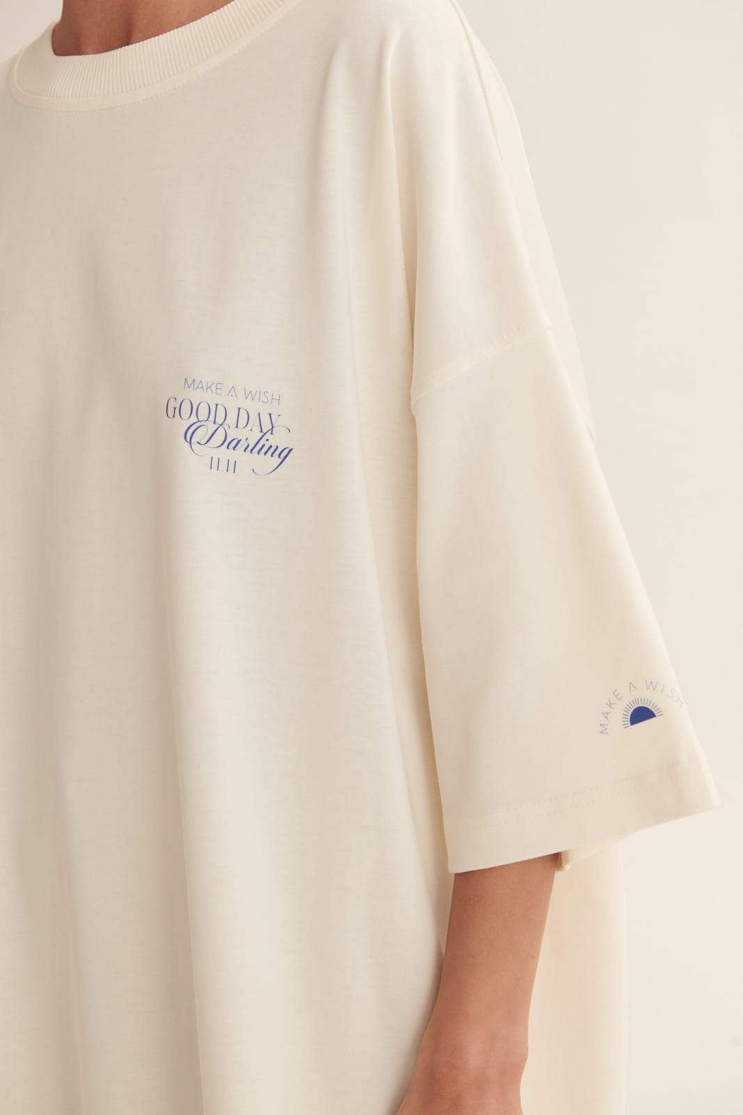 Blue Oversize T shirt Cozy image 2