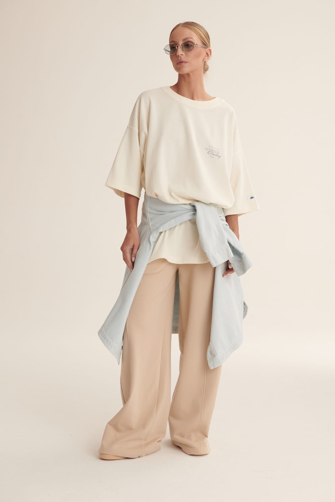 Blue Oversize T shirt Cozy image 5