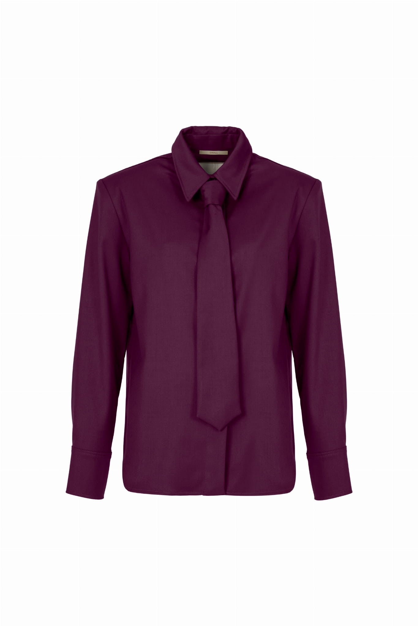 Burgundy Vivien shirt image 1
