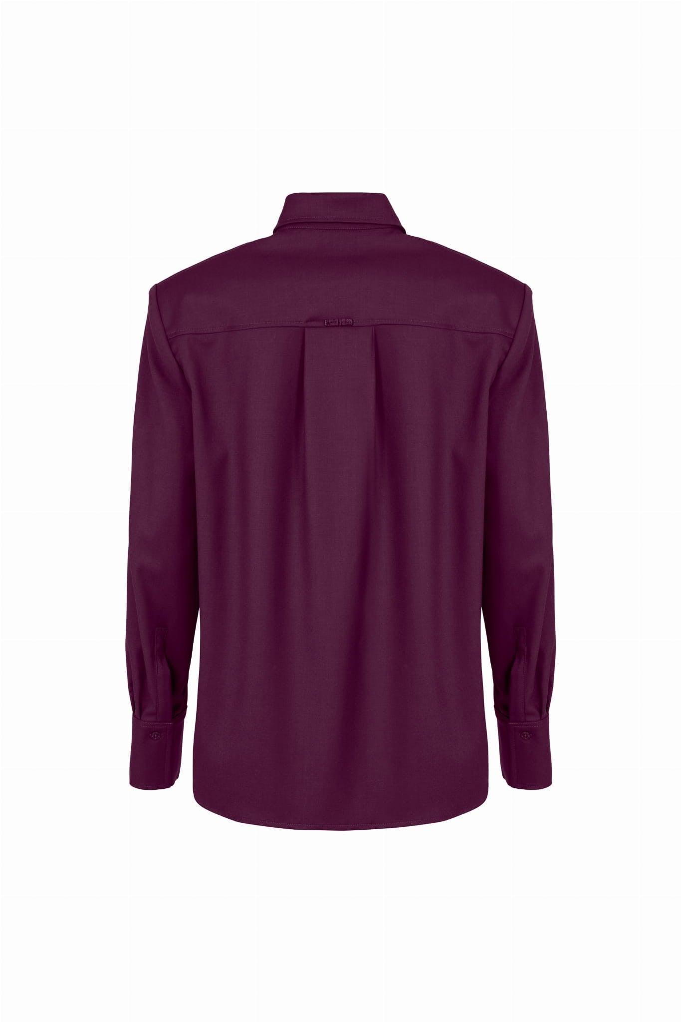 Burgundy Vivien shirt image 2