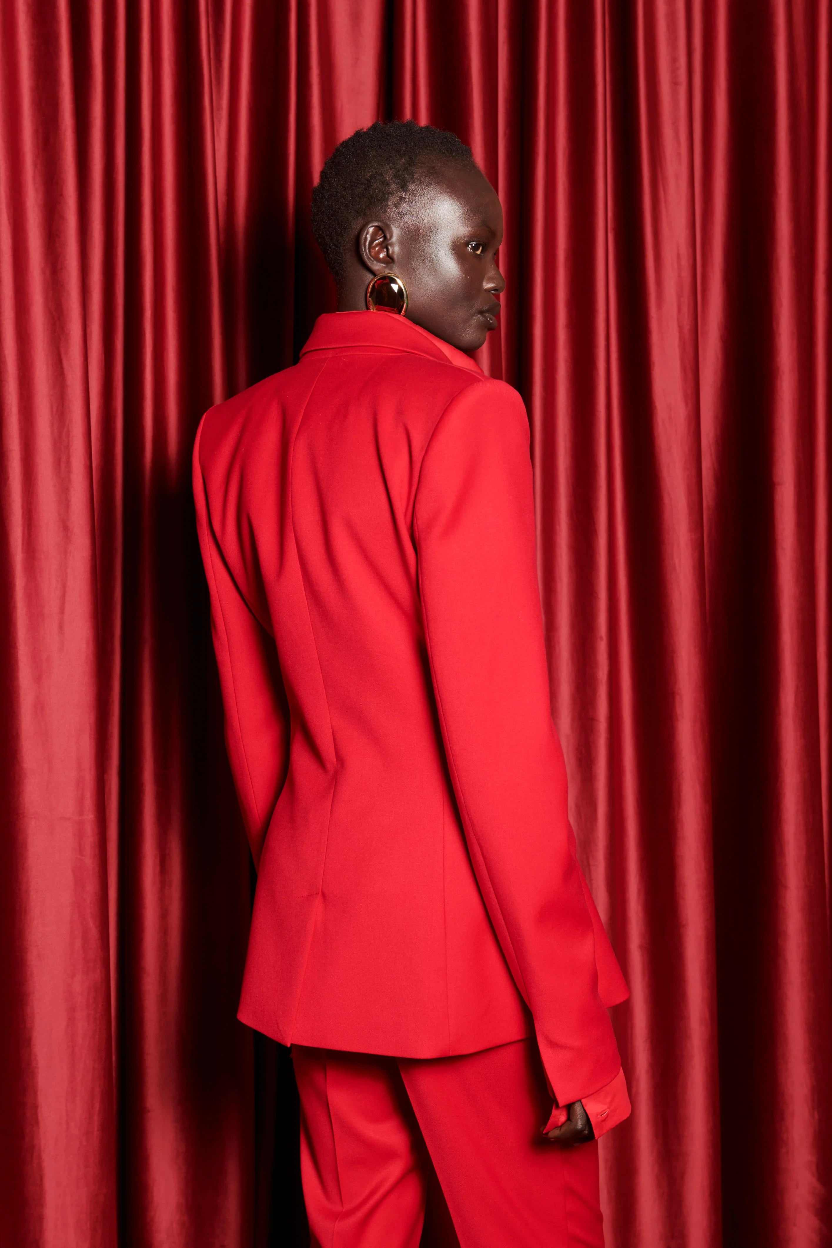 Red Ariana jacket image 3