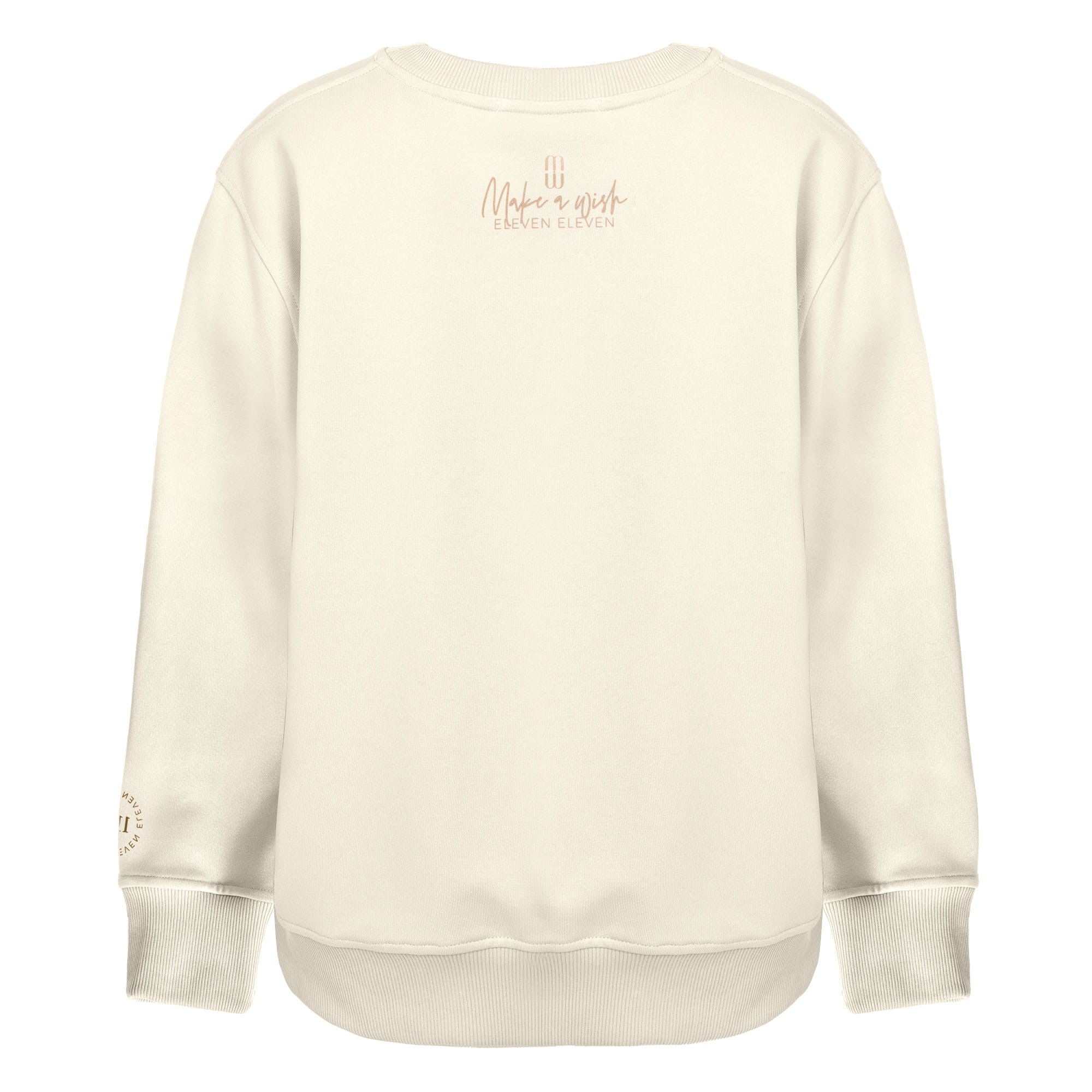 Cream Lace sweatshirt image 2