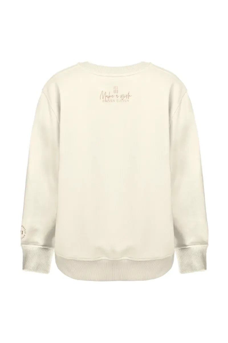 Cream Lace sweatshirt image 6