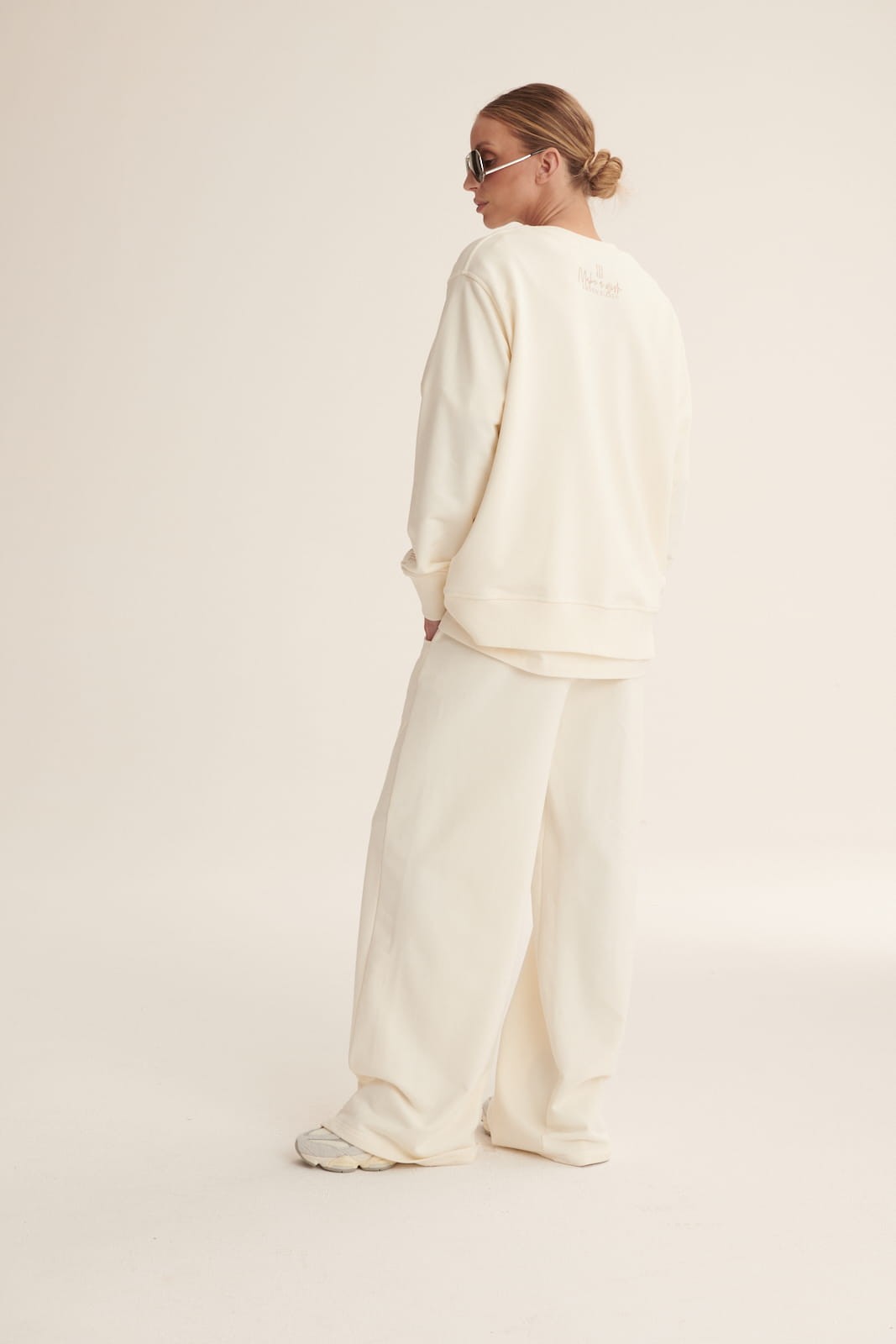 Cream Lace sweatshirt image 8
