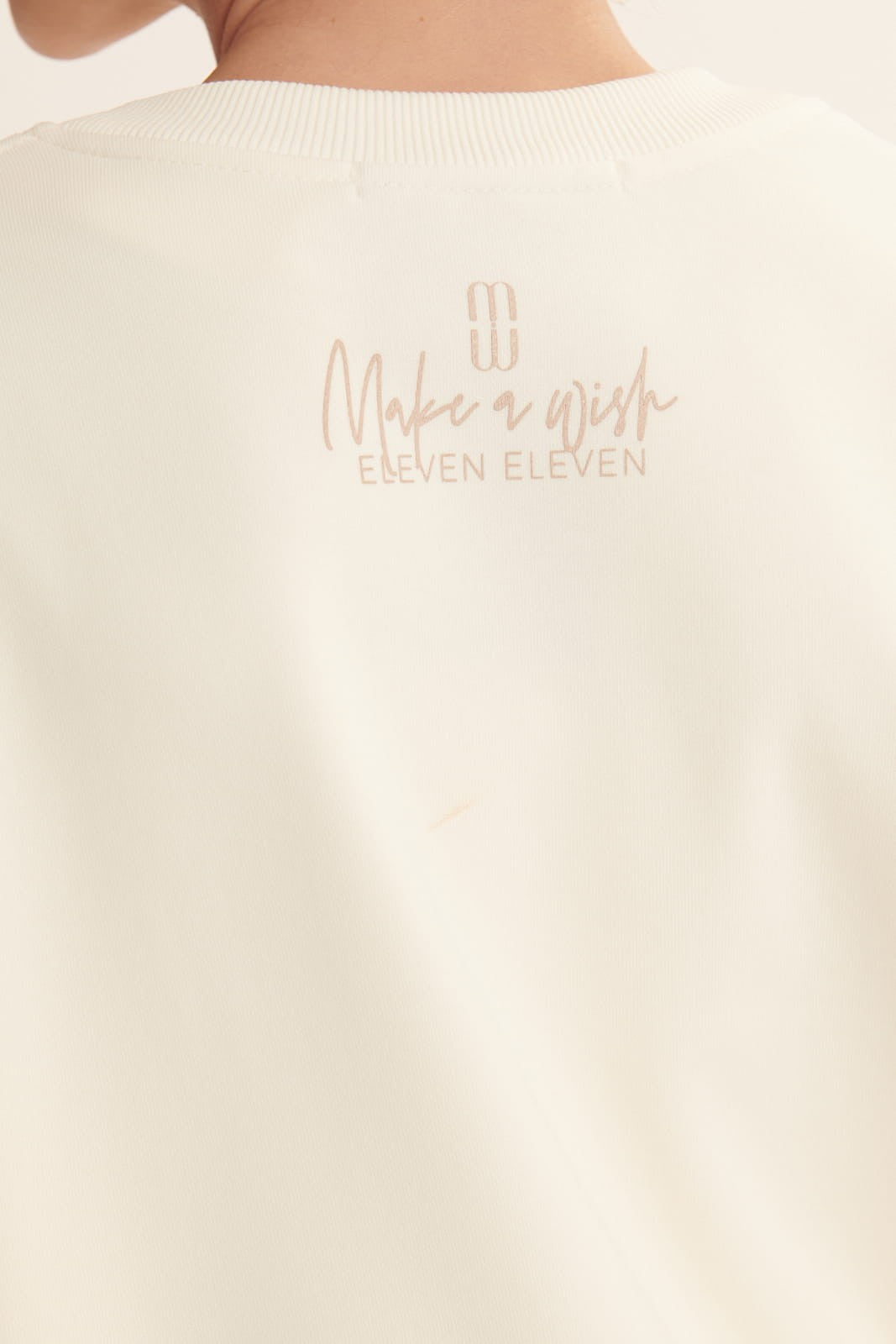 Cream Lace sweatshirt image 10
