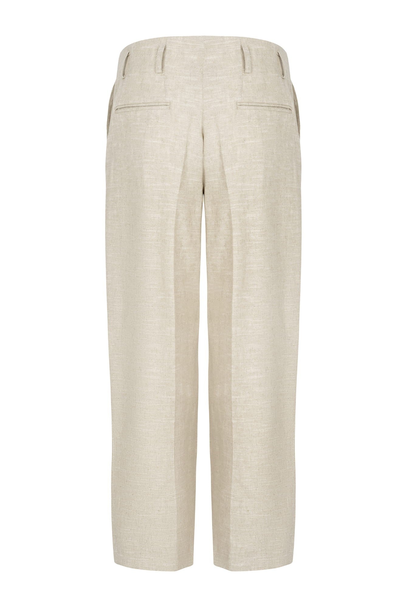 Beige Cigarette pants Naturae image 2
