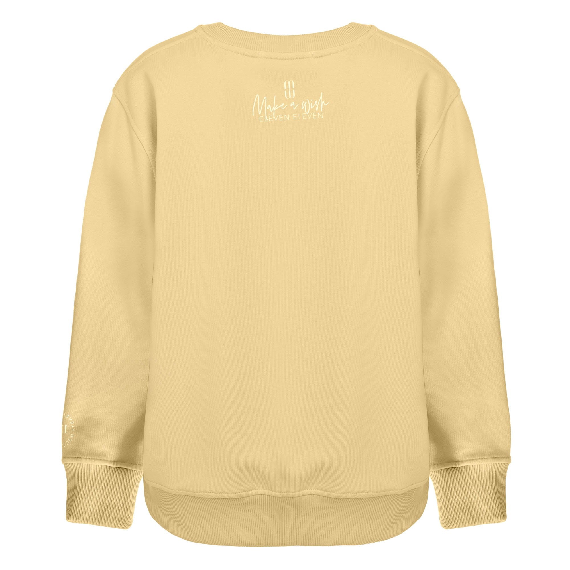 Banana yellow Lace sweatshirt image 2