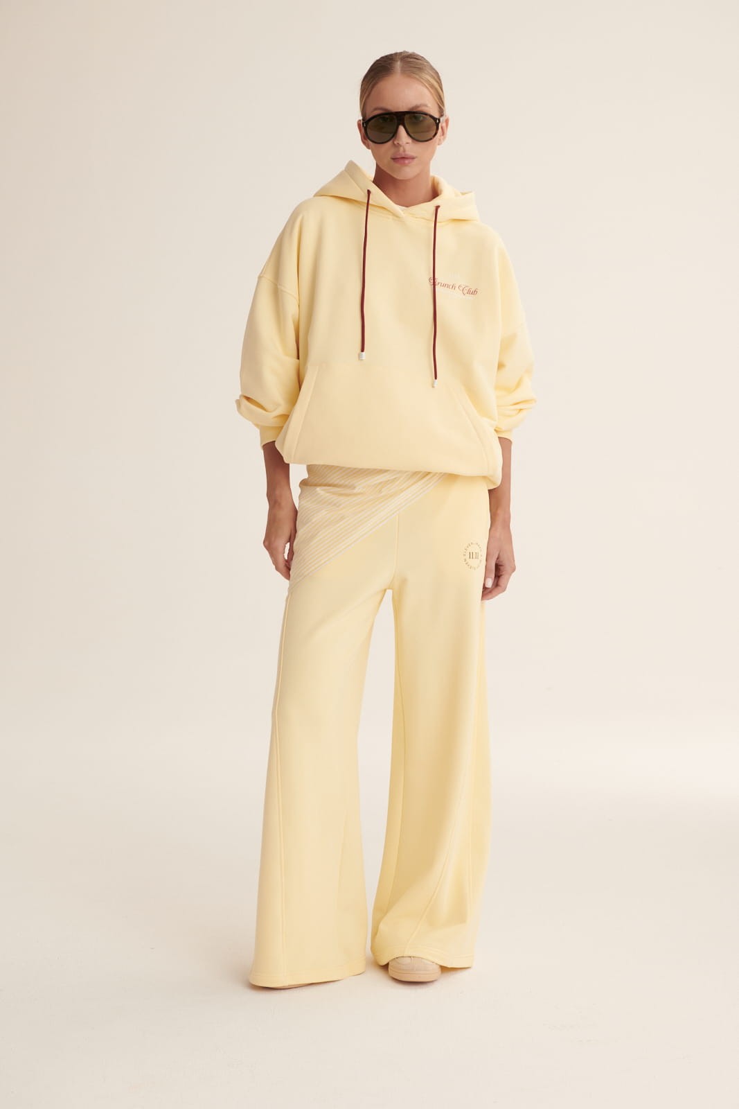 Pastel yellow Duo pants image 1