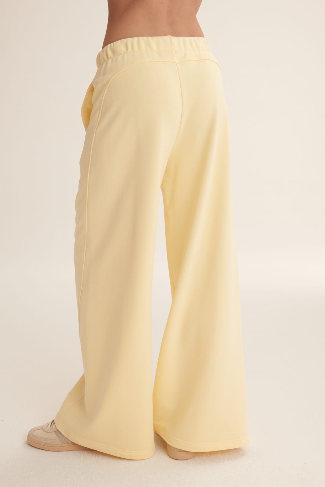 Pastel yellow Duo pants image 3