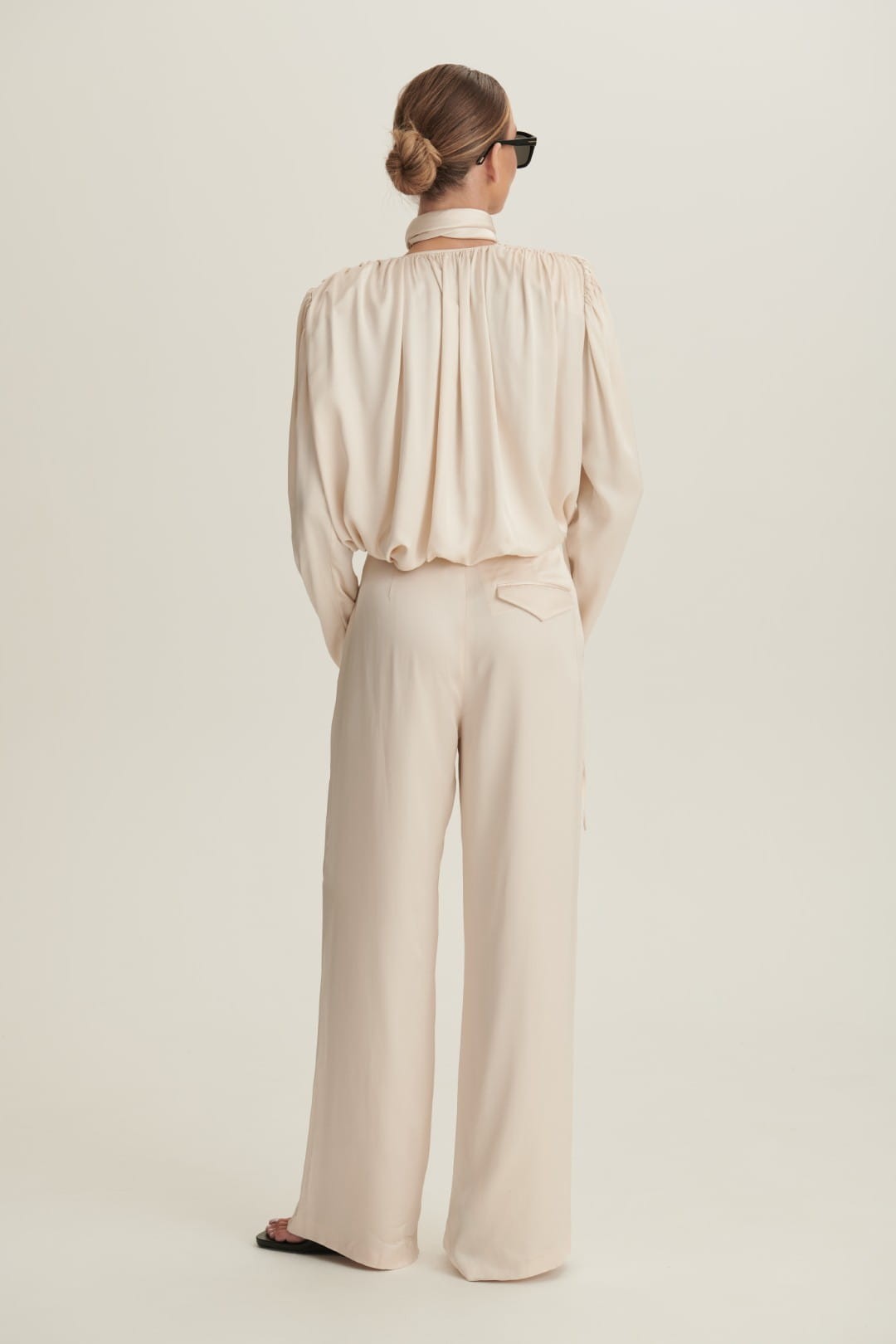 Cream Chloe blouse image 3