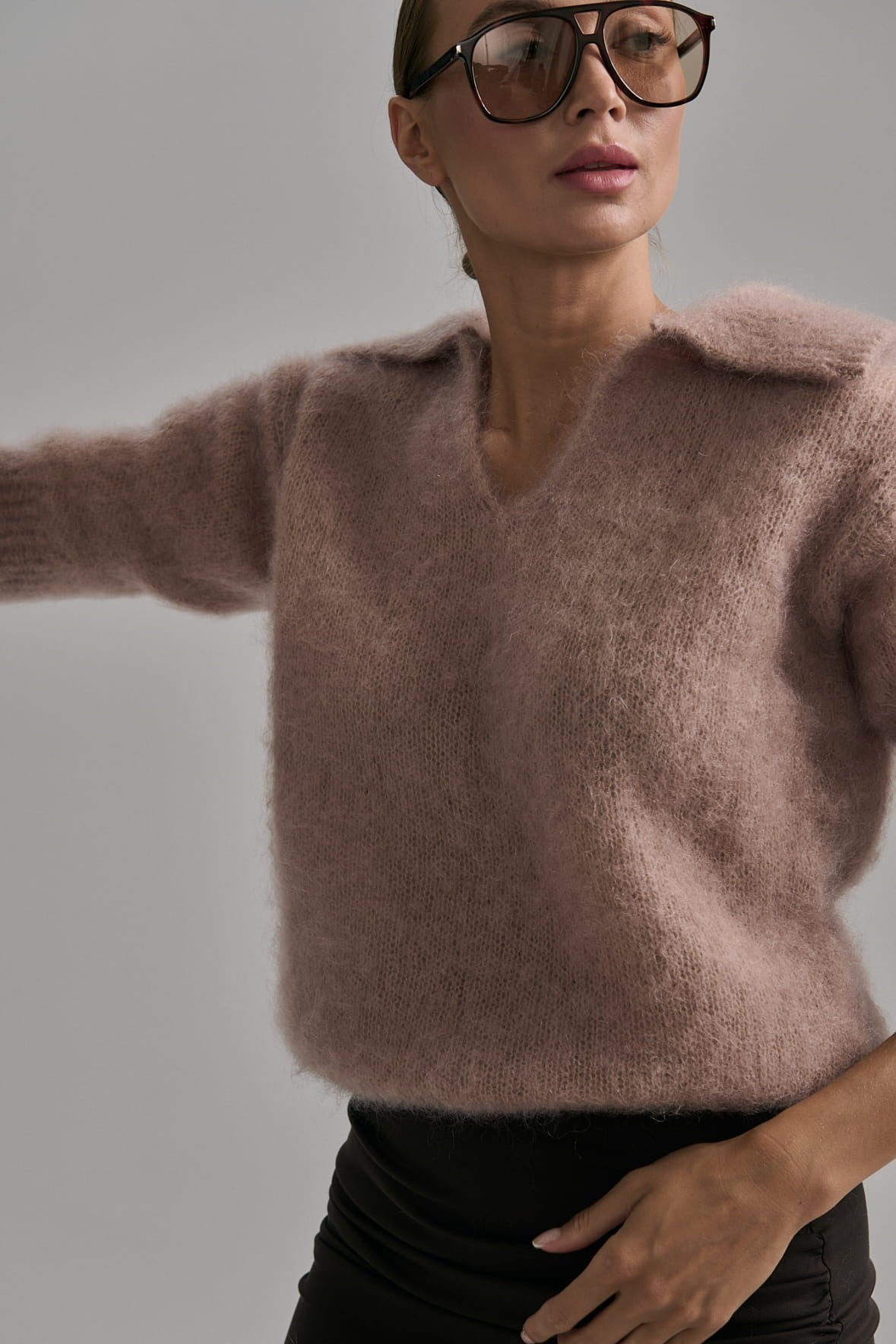 Pink Lori sweater image 1