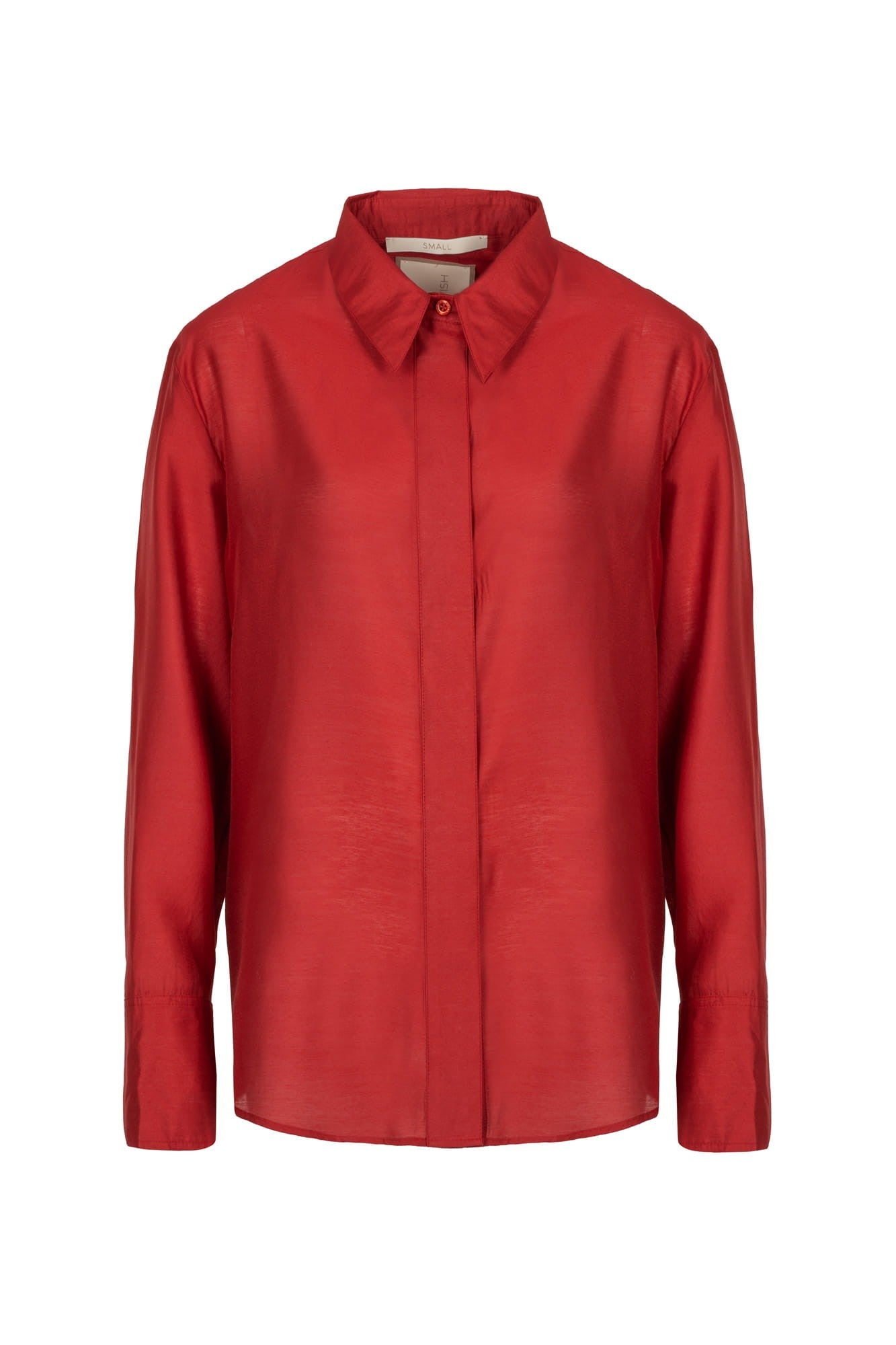 Red Tie blouse image 1