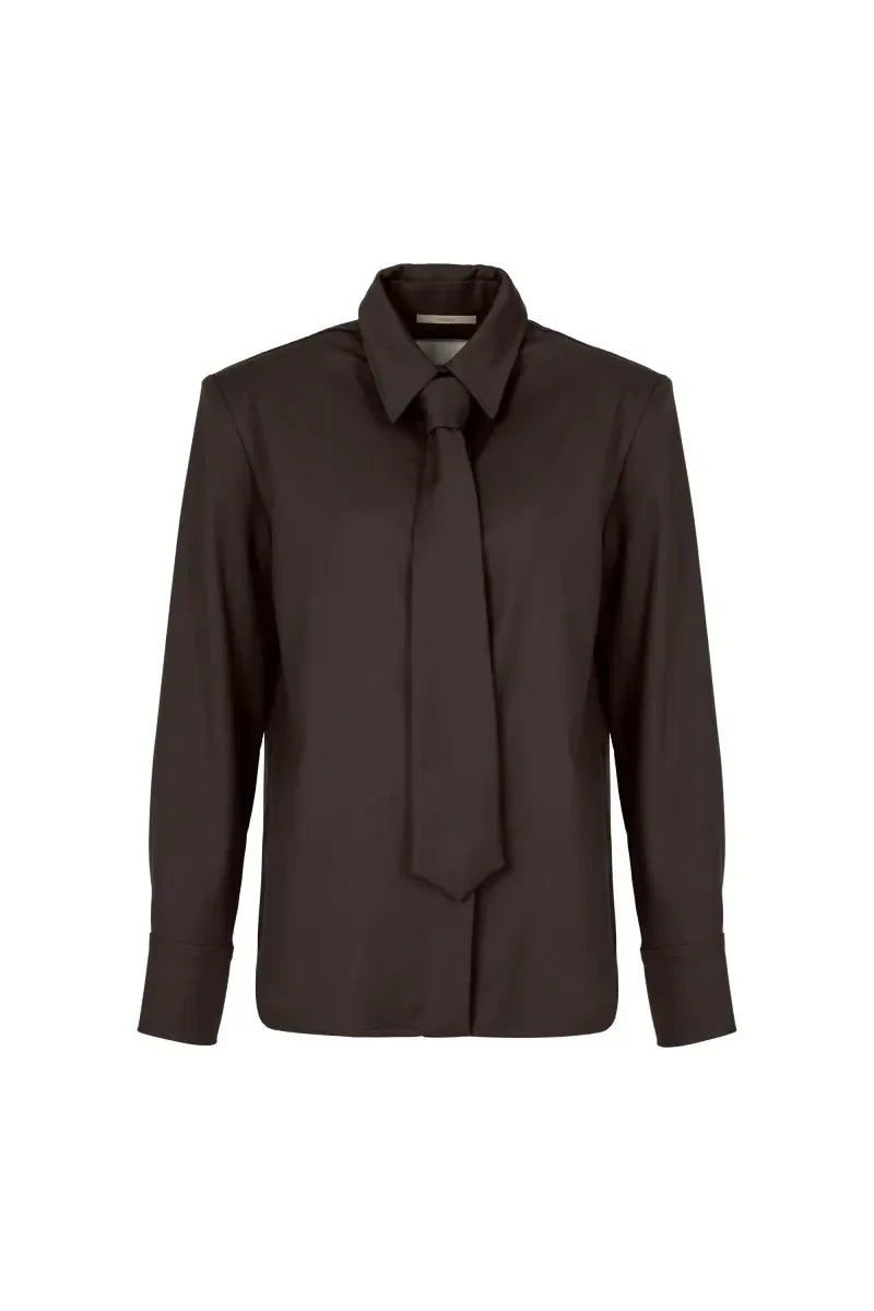 Chocolate Vivien shirt image 1