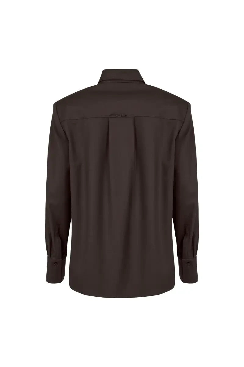Chocolate Vivien shirt image 2