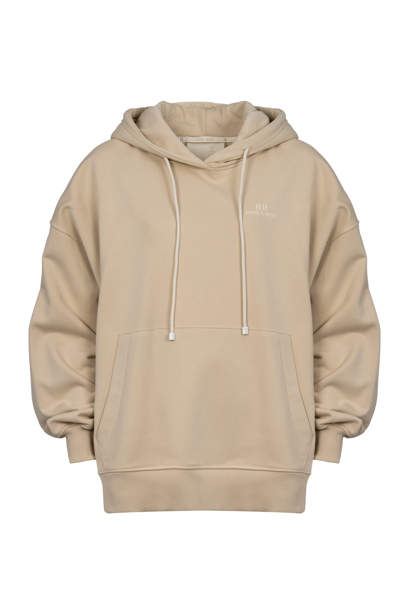 Beige Noé minimal sweatshirt image 1