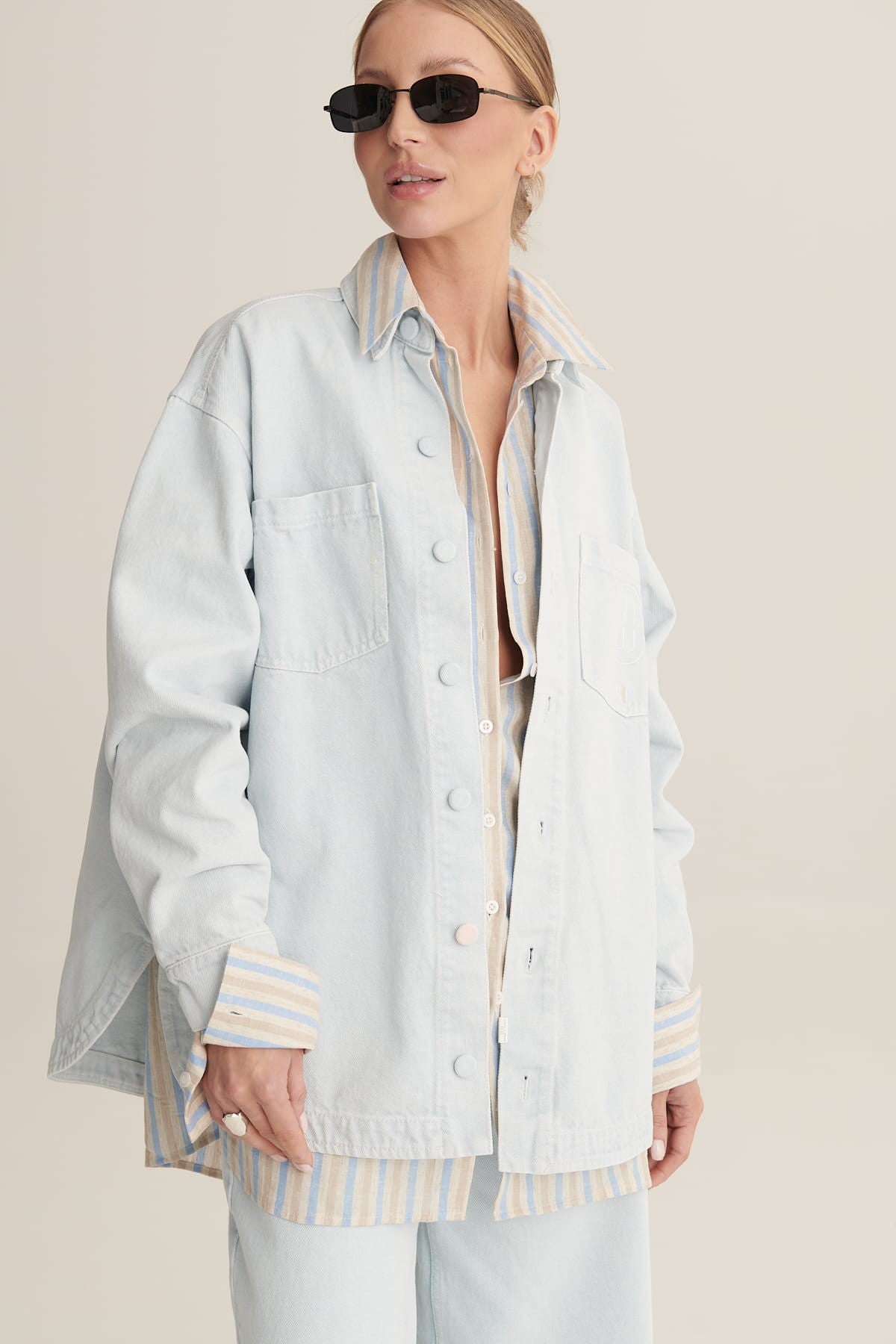 Pale blue Dolly jacket image 1