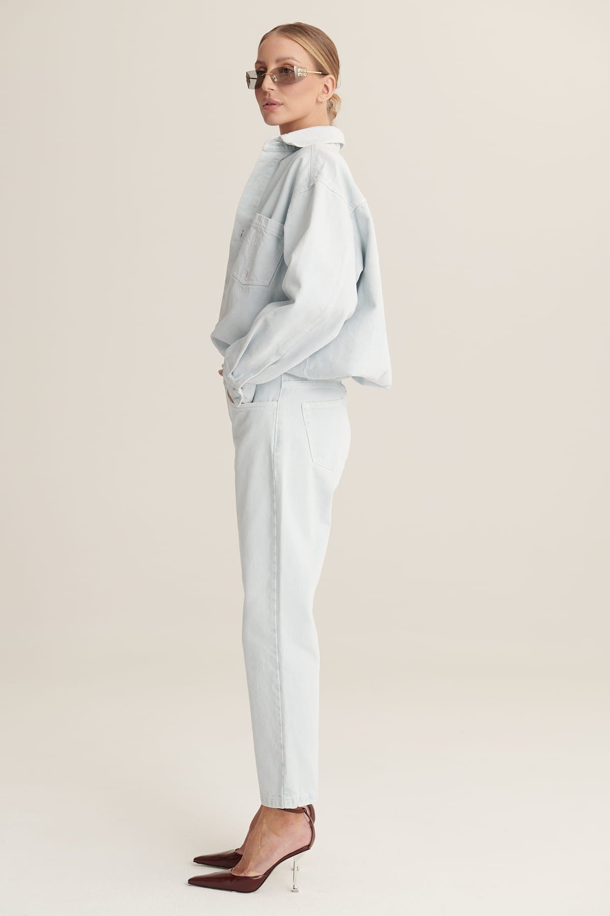 Pale blue Dolly jacket image 3