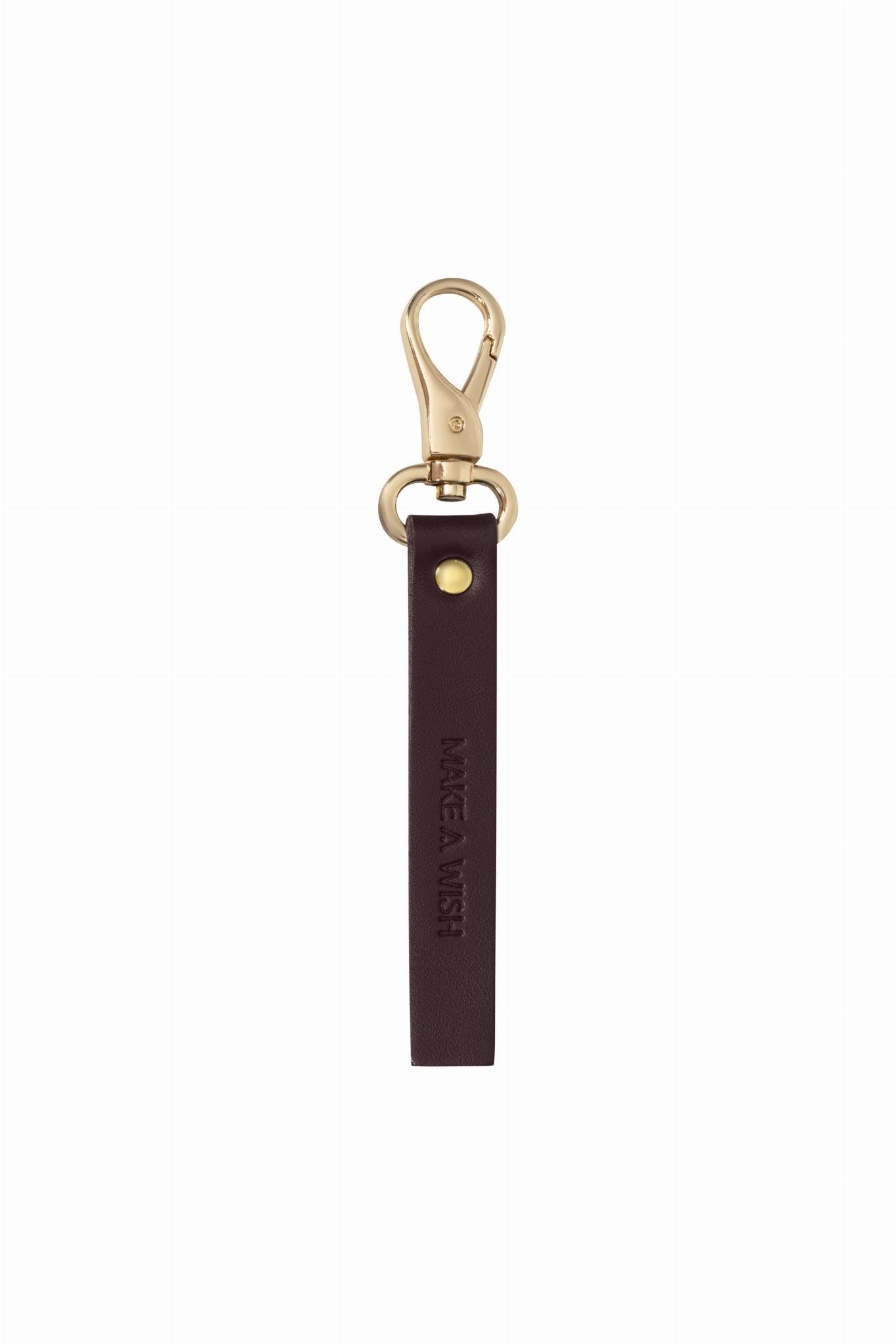 Burgundy Keychain Make A Wish image 1
