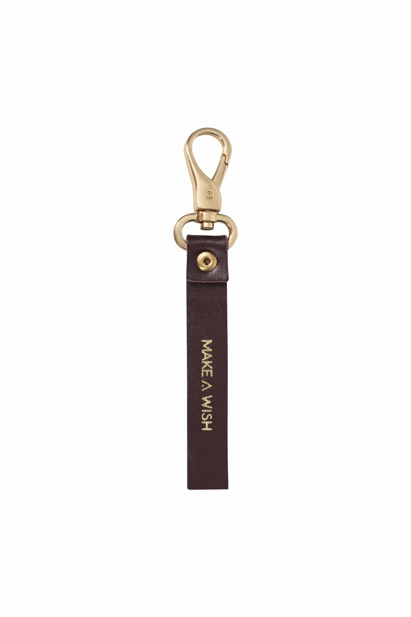 Burgundy Keychain Make A Wish image 2