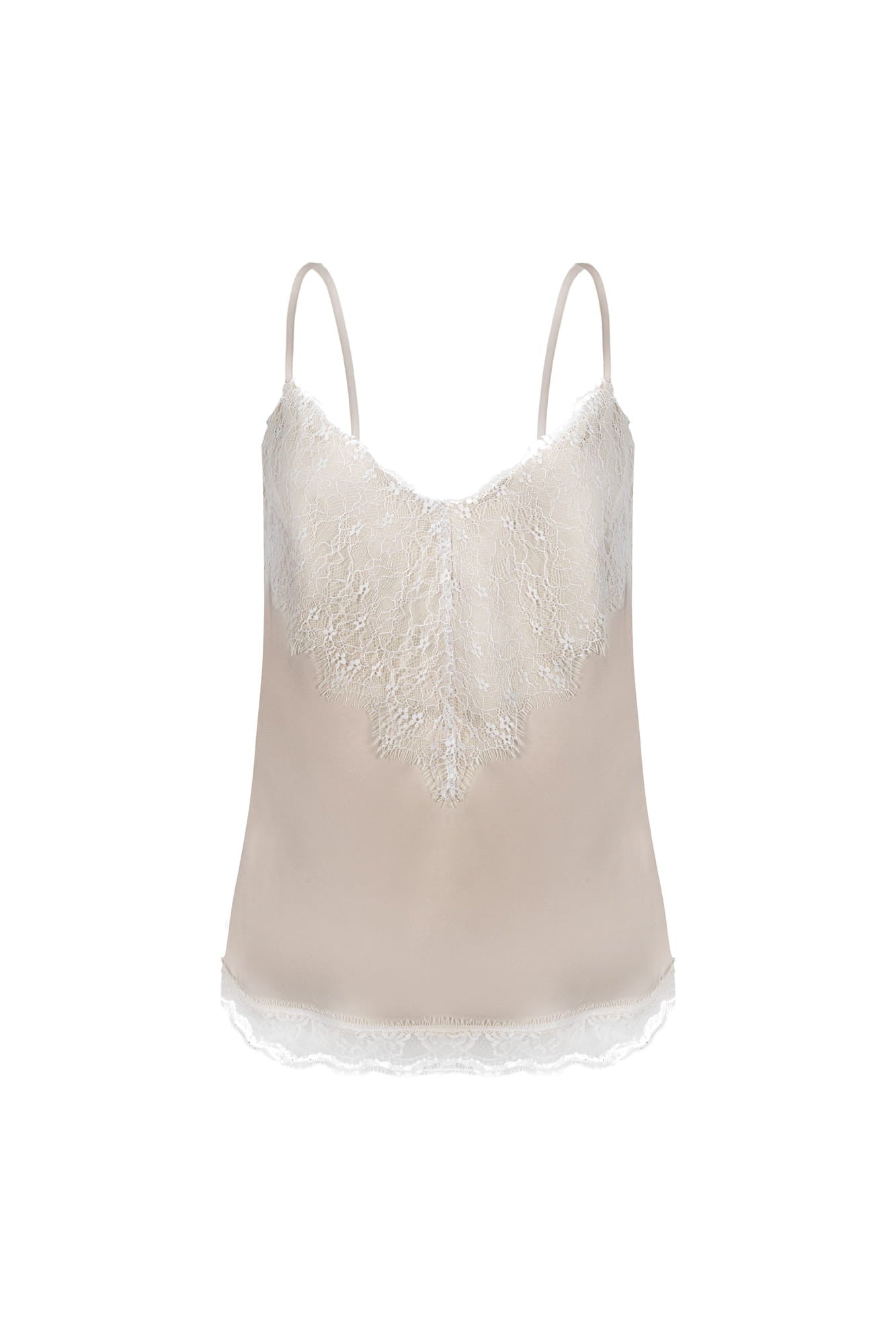 Camel Satin top Coco image 1