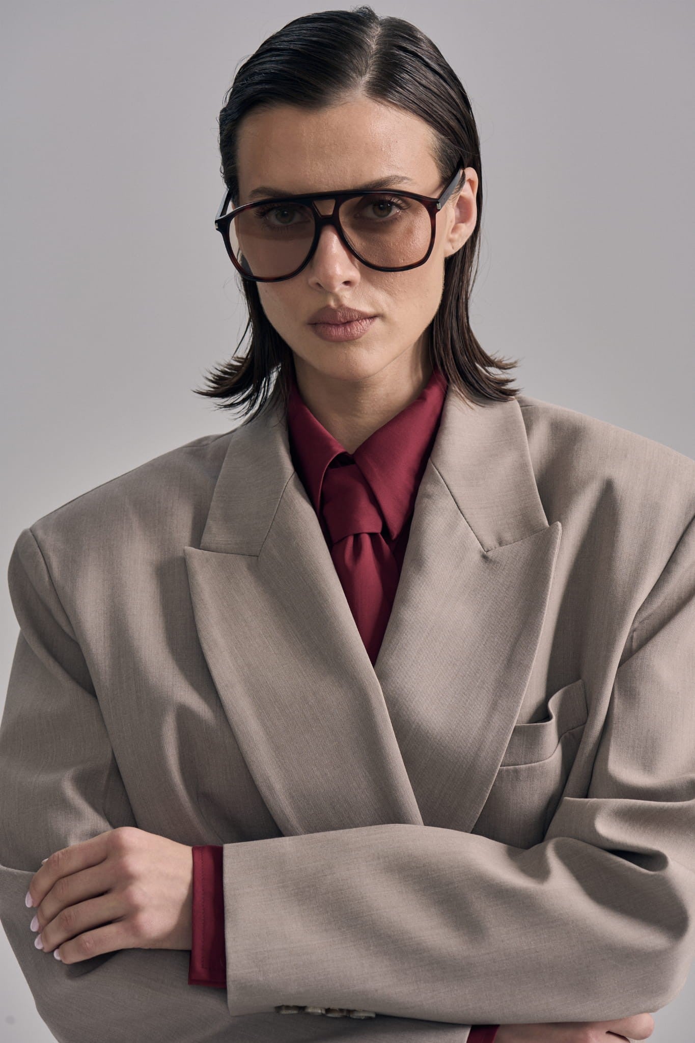 Dark beige Lena jacket image 3