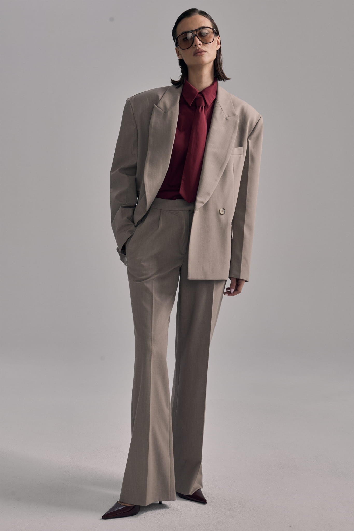 Dark beige Lena jacket image 5