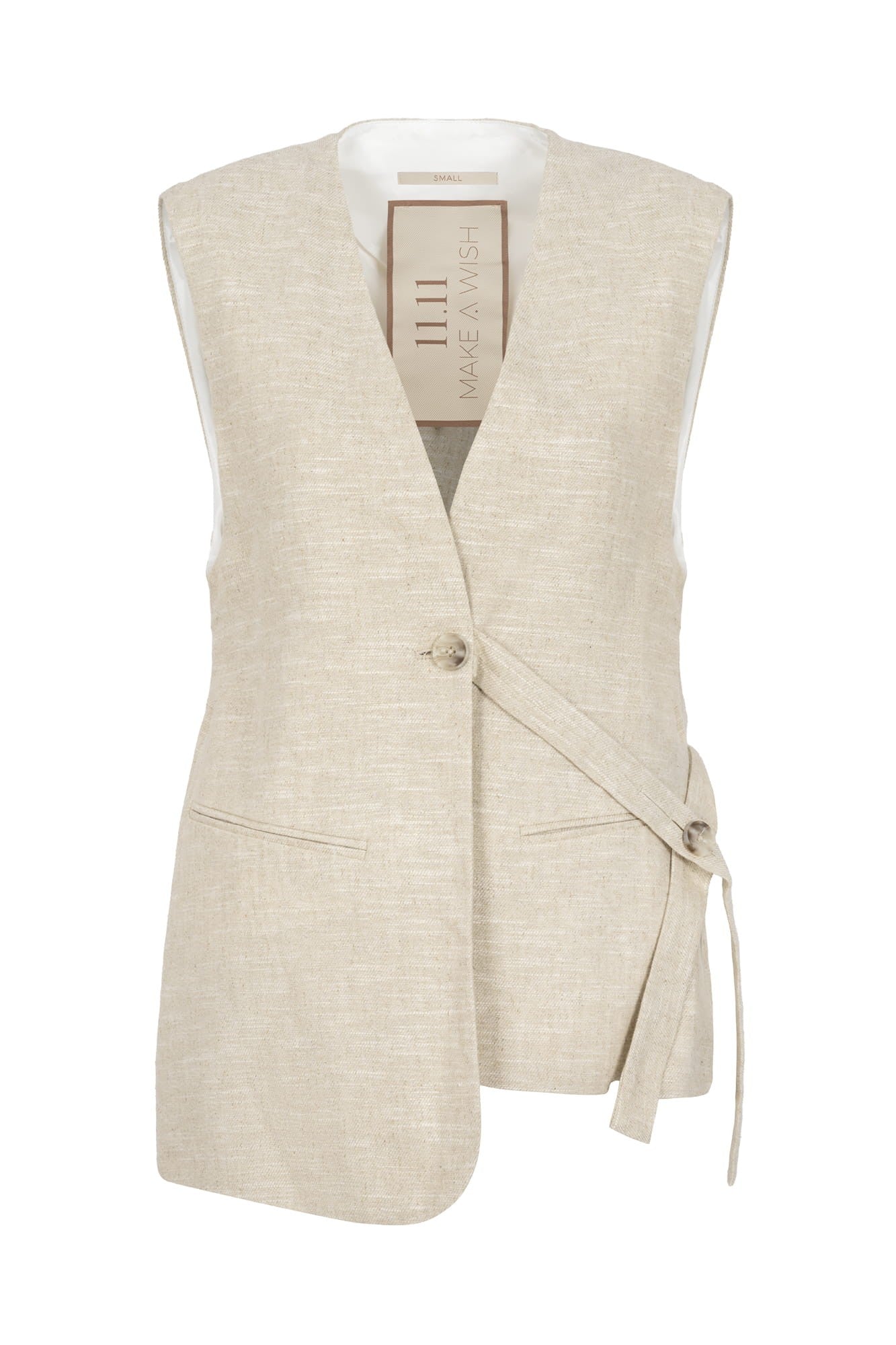 Beige Naturae vest image 1