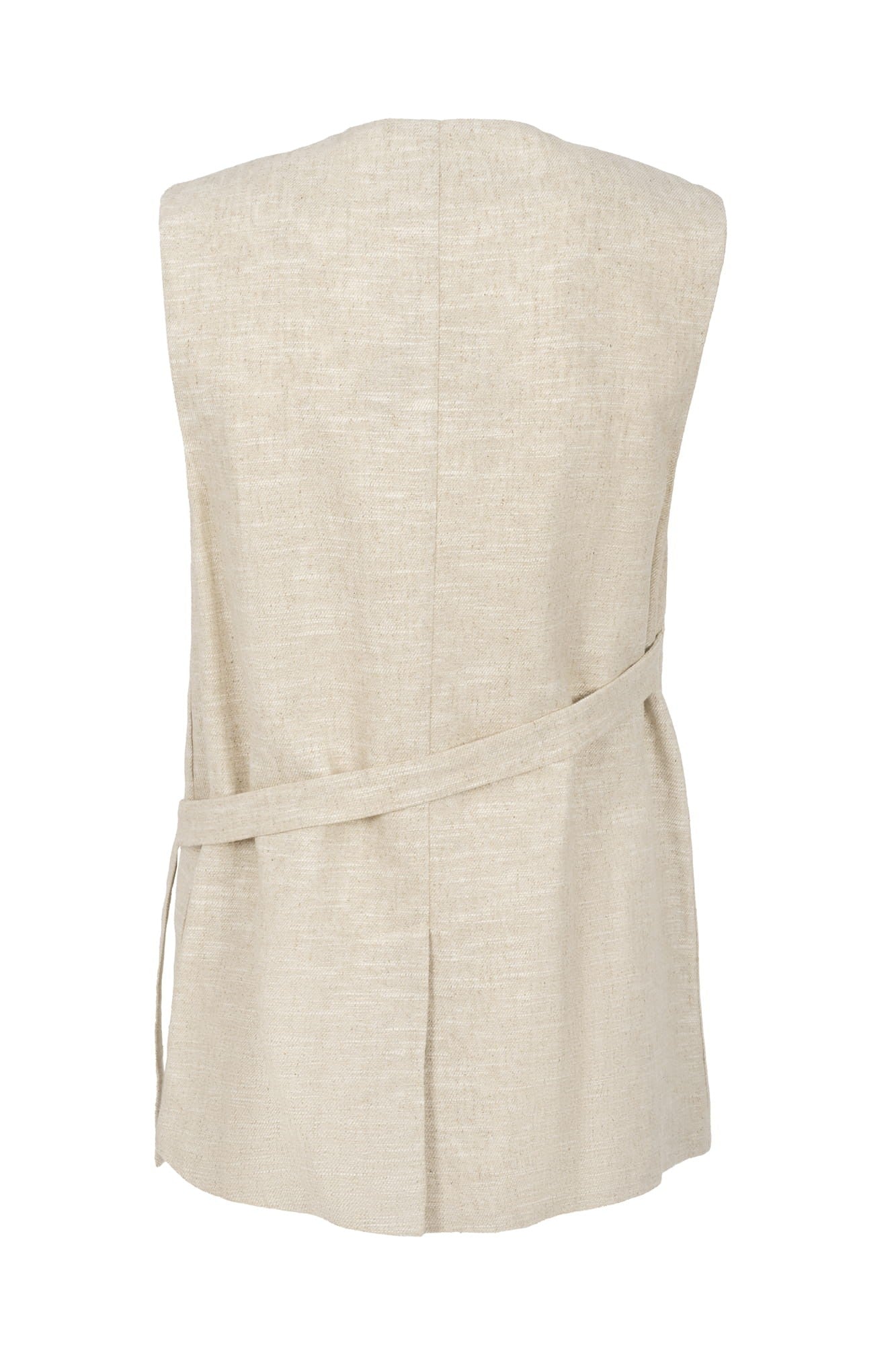Beige Naturae vest image 2