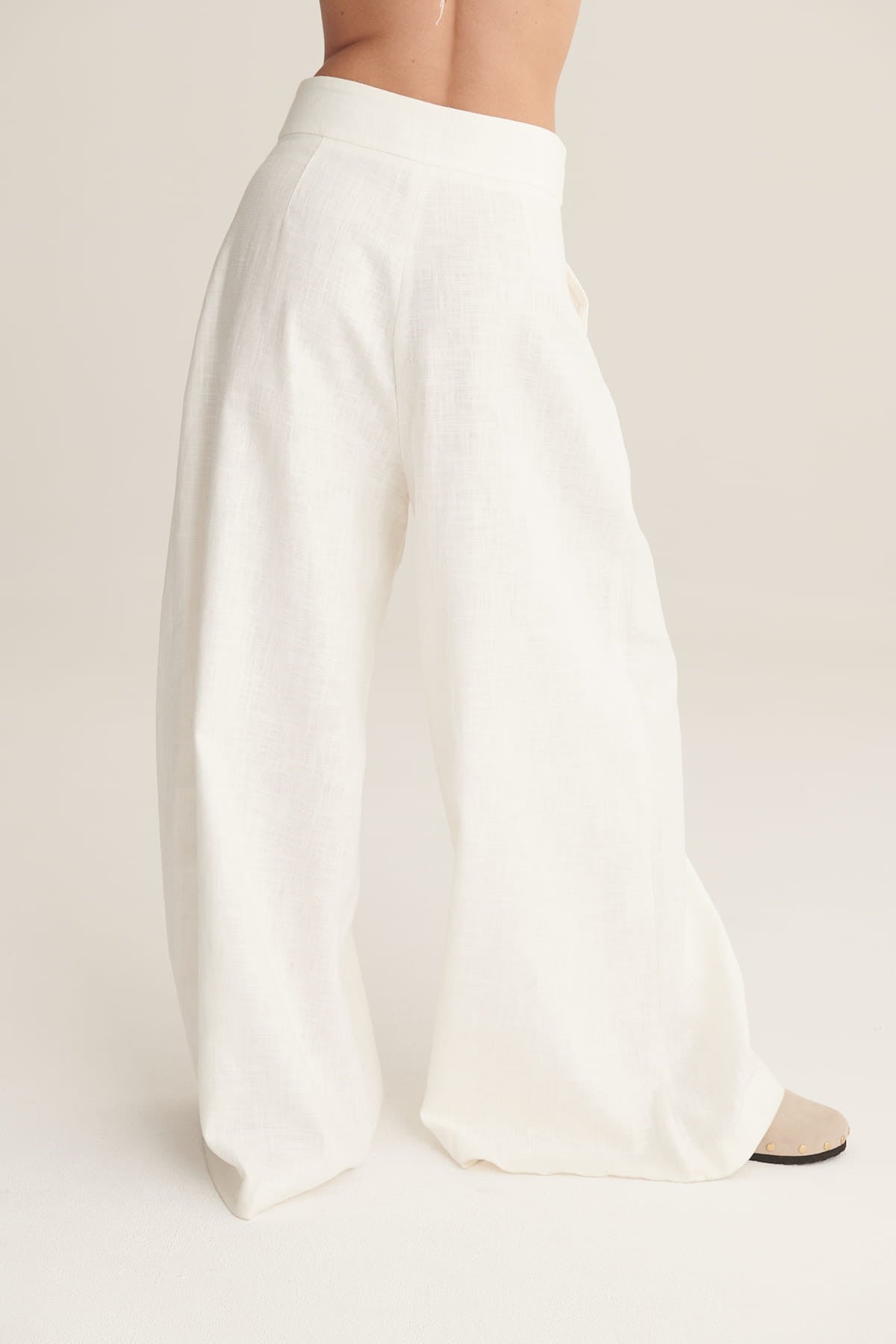 Cream Yara pants image 3