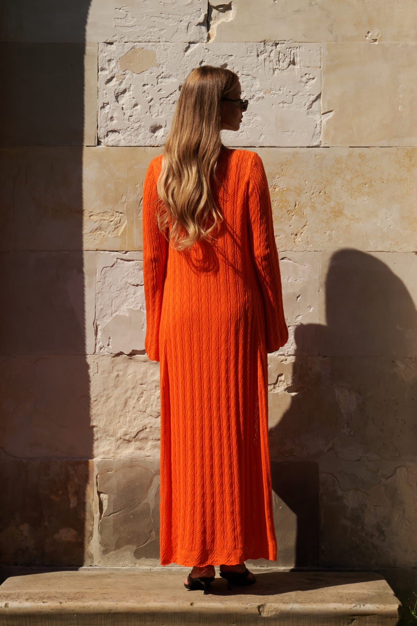 Orange Dress/cardigan Sonia image 6