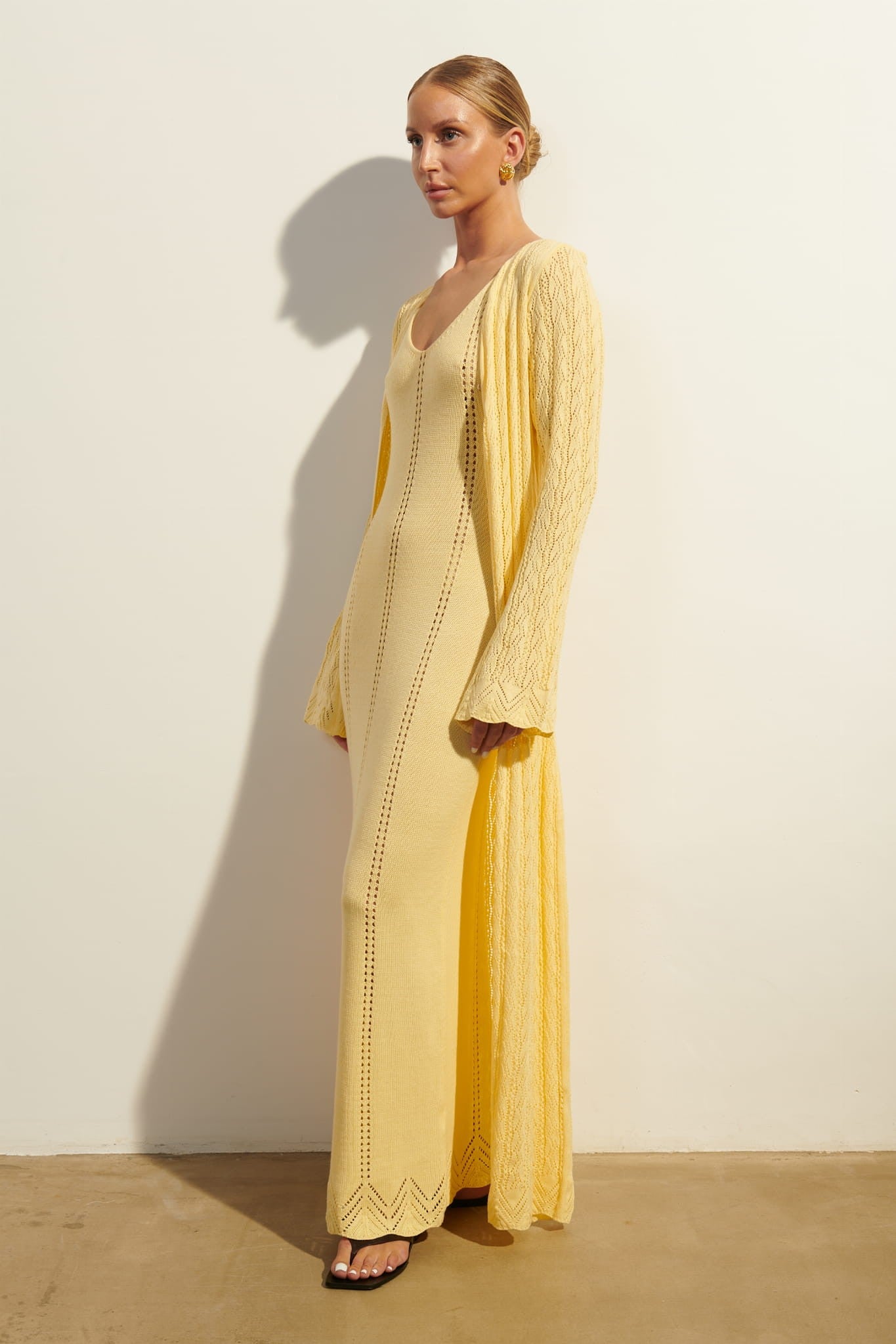 Yellow Dress/cardigan Sonia image 2