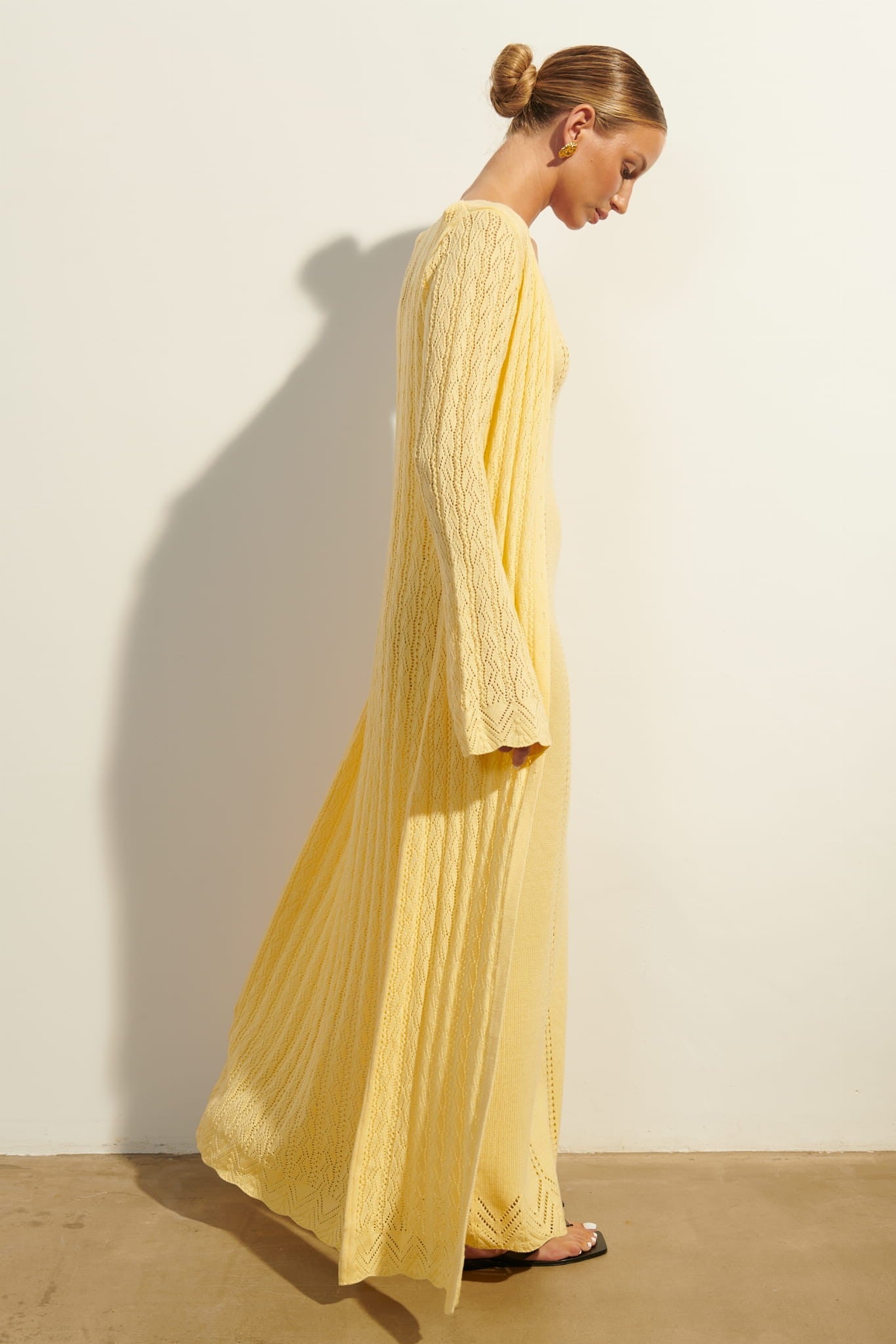 Yellow Dress/cardigan Sonia image 3